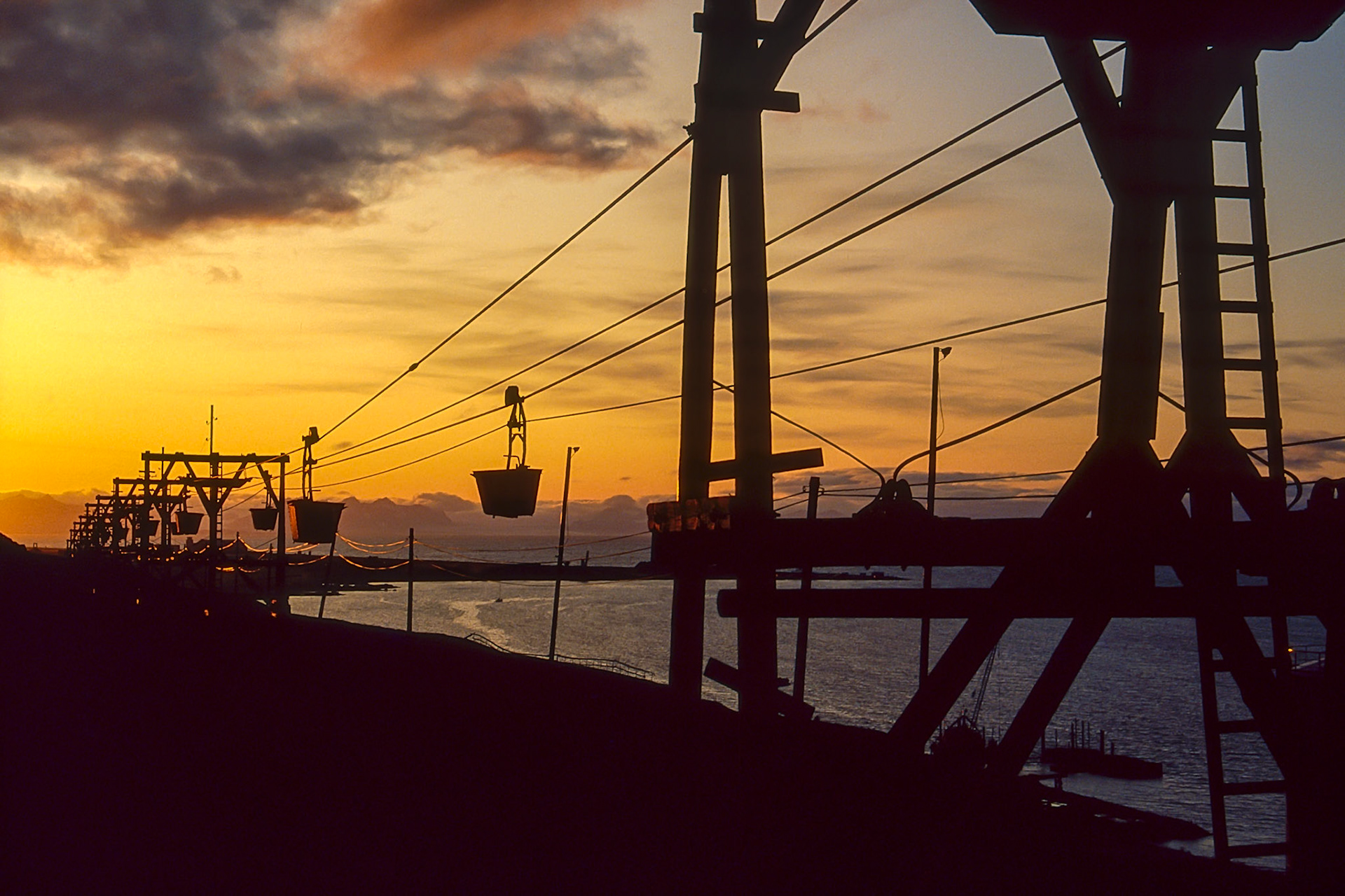 Memories of Coal.    - Longyearbyen, Svalbard. August 1993