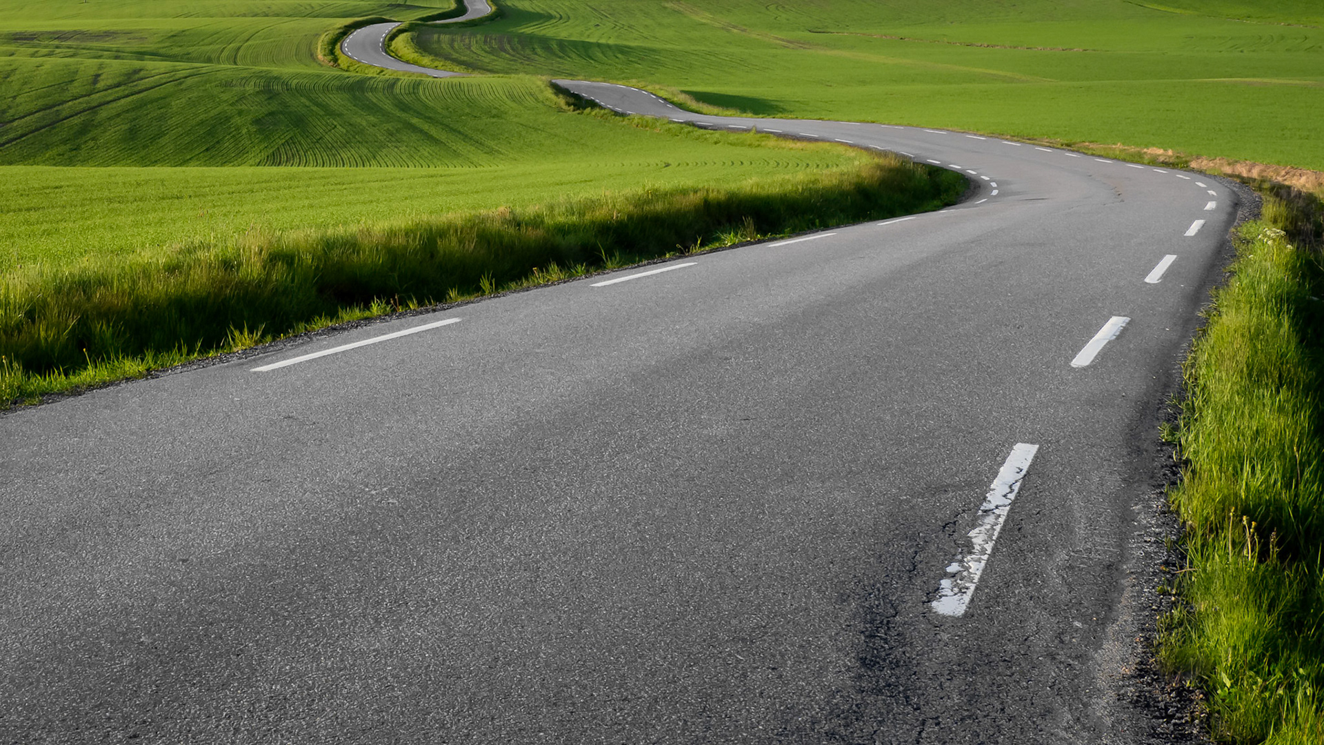 County Road I.  - Vestby, Norway. May 2022