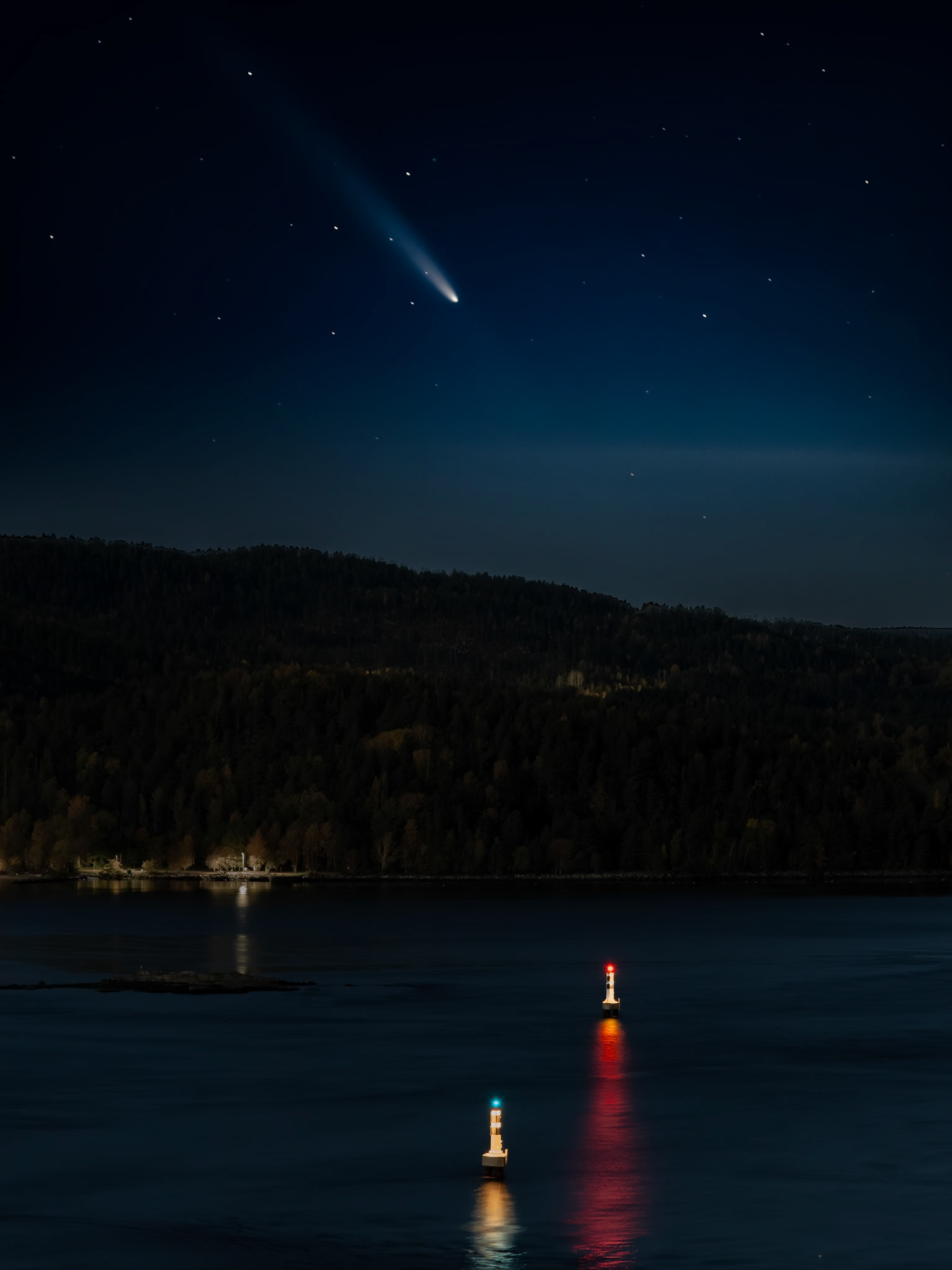 Visitor.  - Drøbak, Norway. October 2024