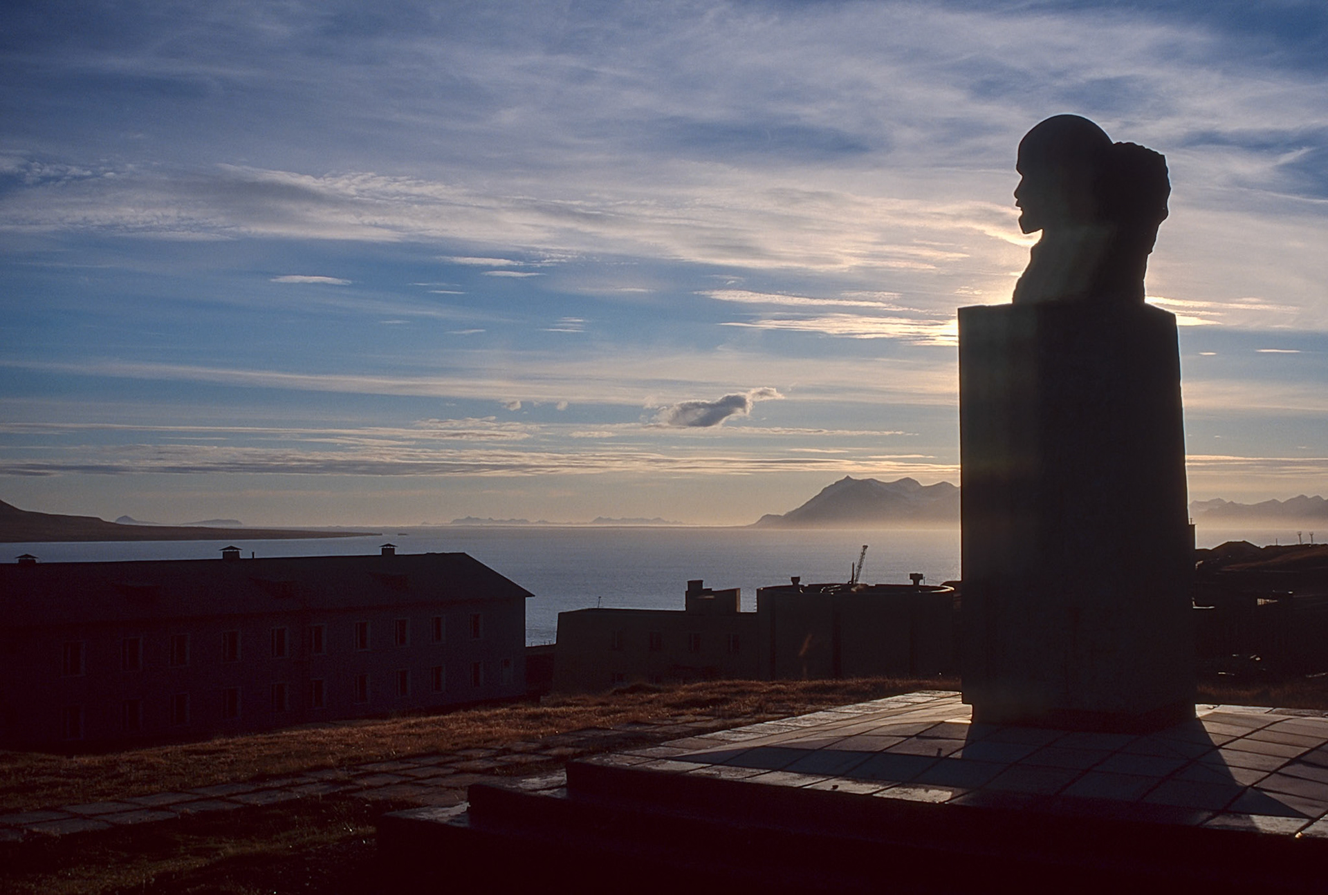 Lenin's View II.  - Barentsburg, Svalbard, Norway. August 1999