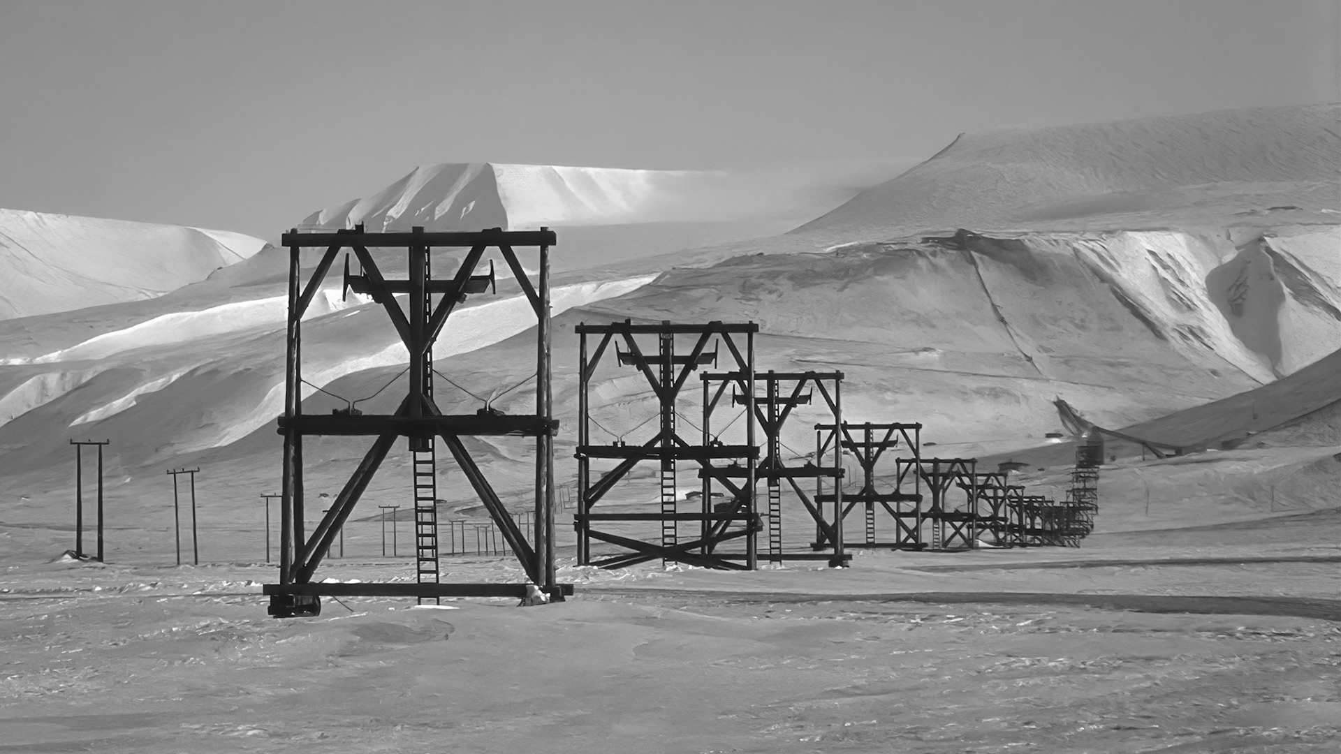 Piece of Mine.  - Aventdalen, Svalbard. April 1994