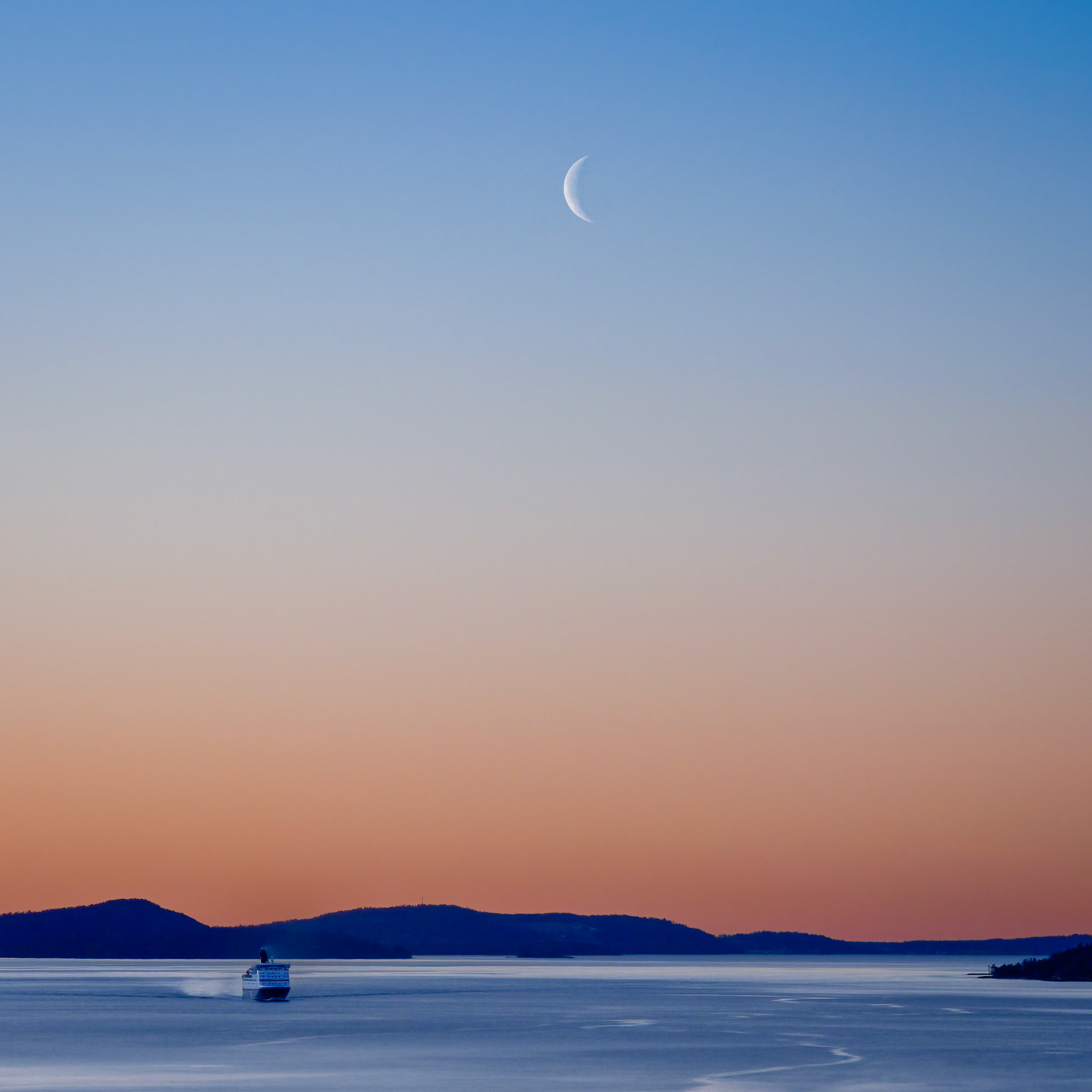 Morning Arrival.  - Drøbak, Norway. January 2022