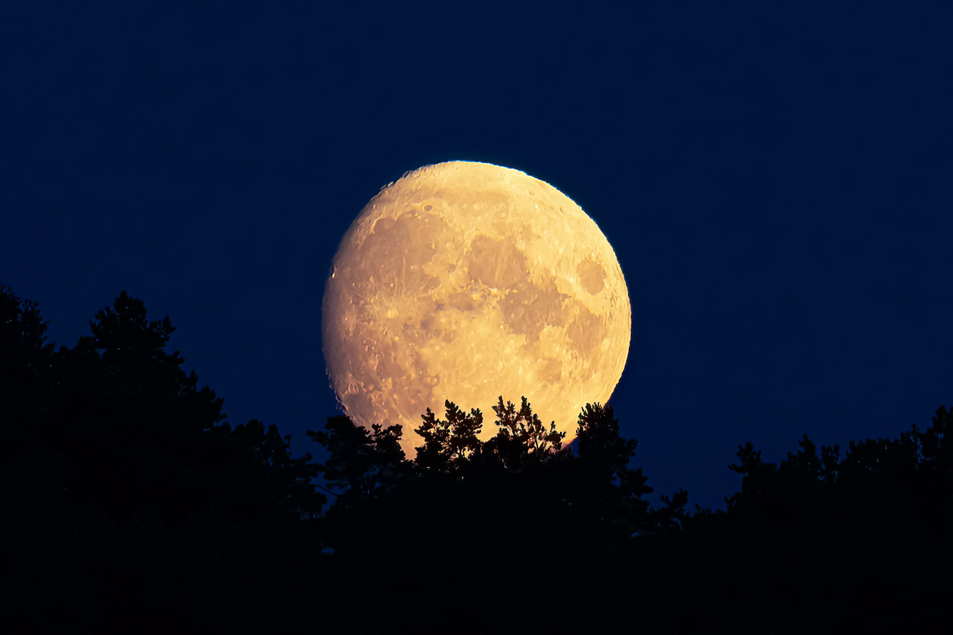 Moonrise II.  - Drøbak, Norway. August 2021