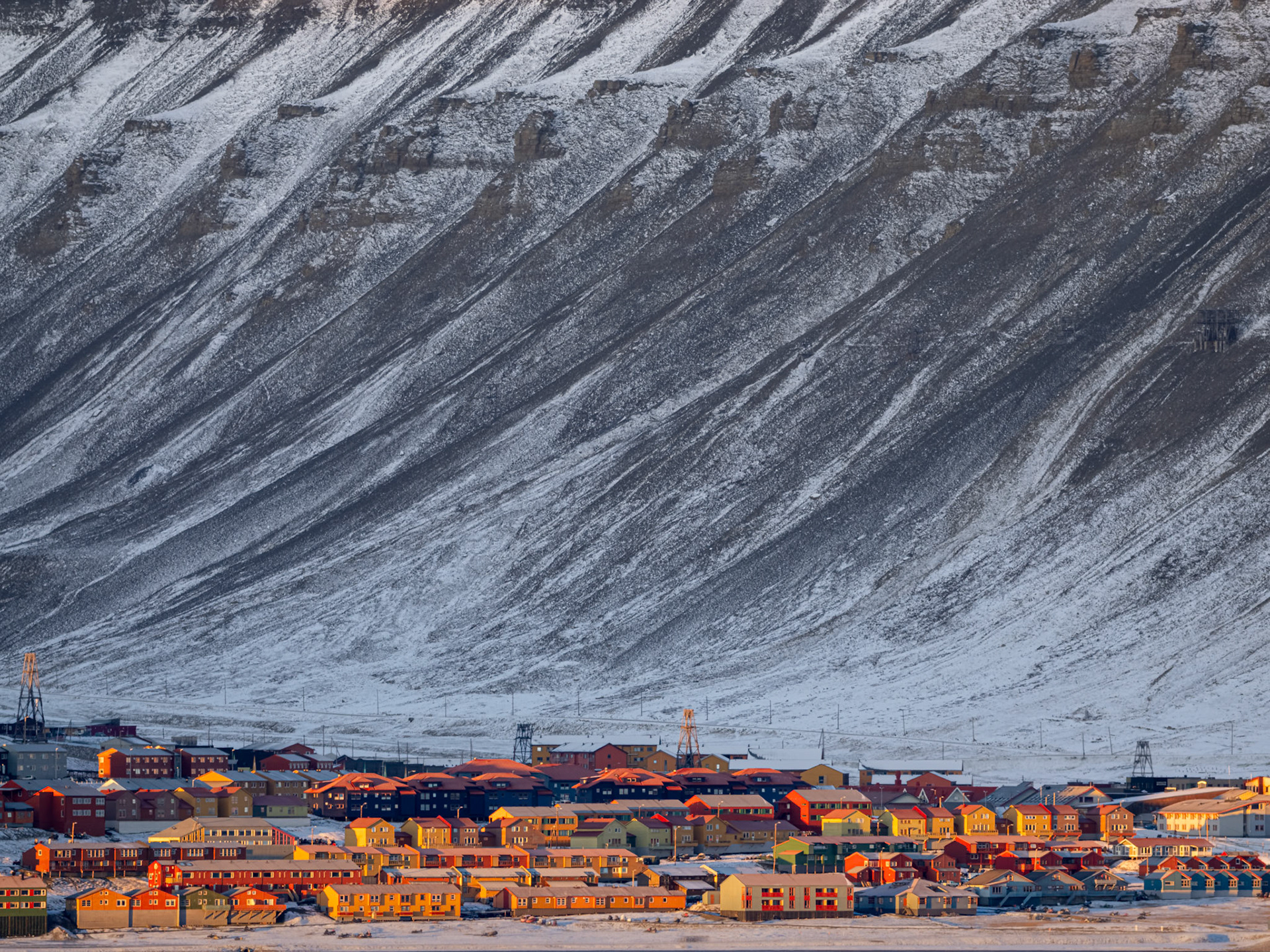 In the Morning Light.  - Longyearbyen, Svalbard, Norway. September 2025