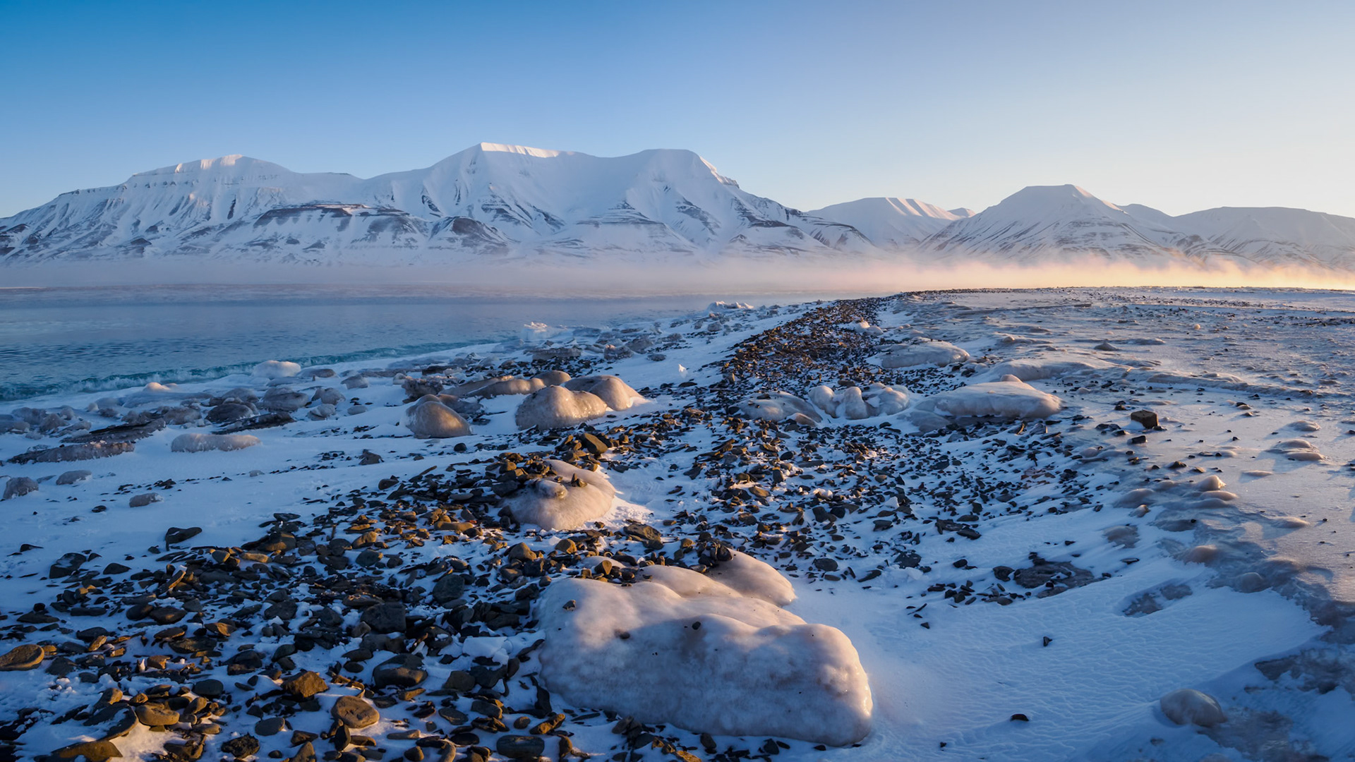 Freezing Cold.  - Svalbard, Norway. March 2023