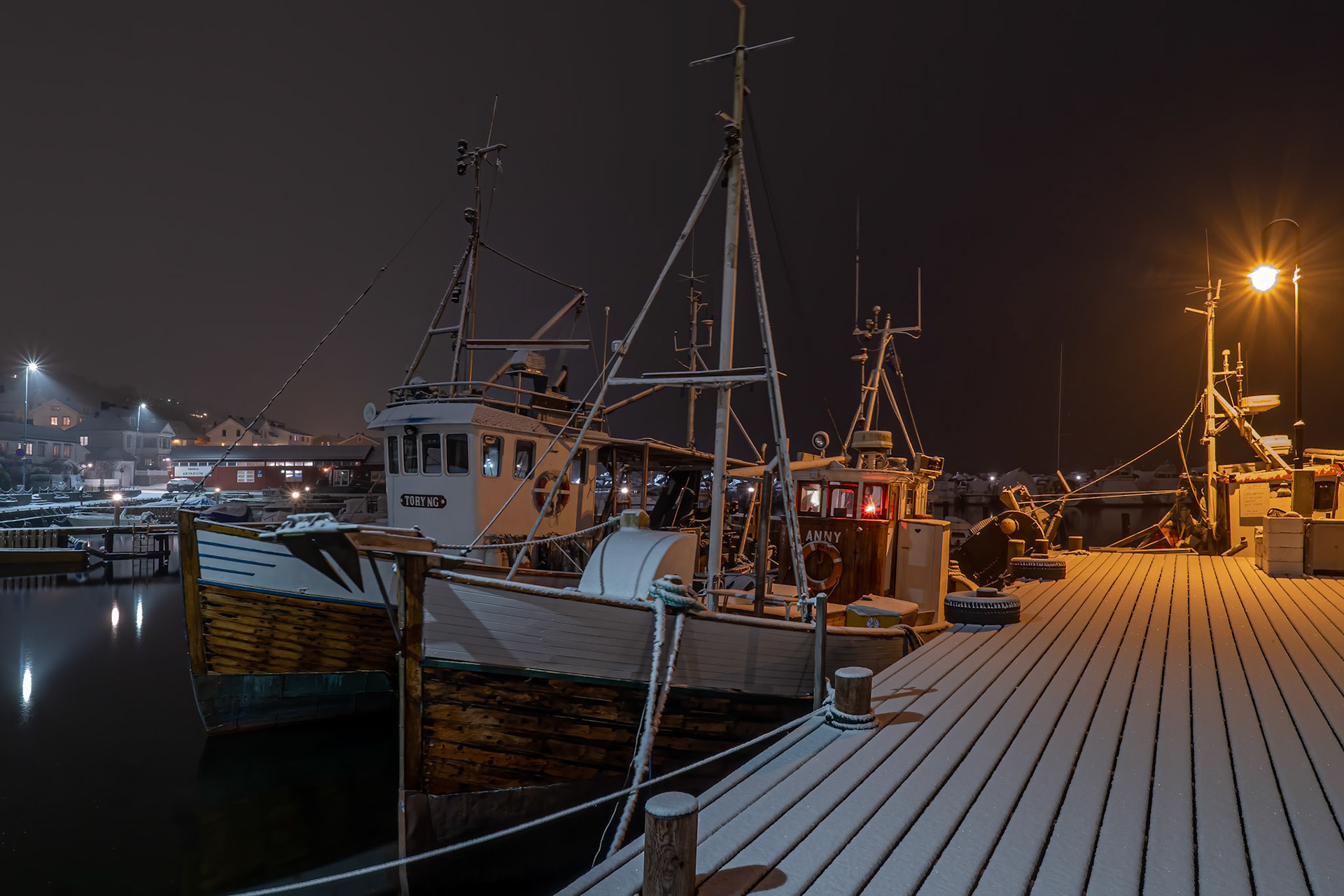 No Fishing Tonight.  - Drøbak, Norway. February 2020