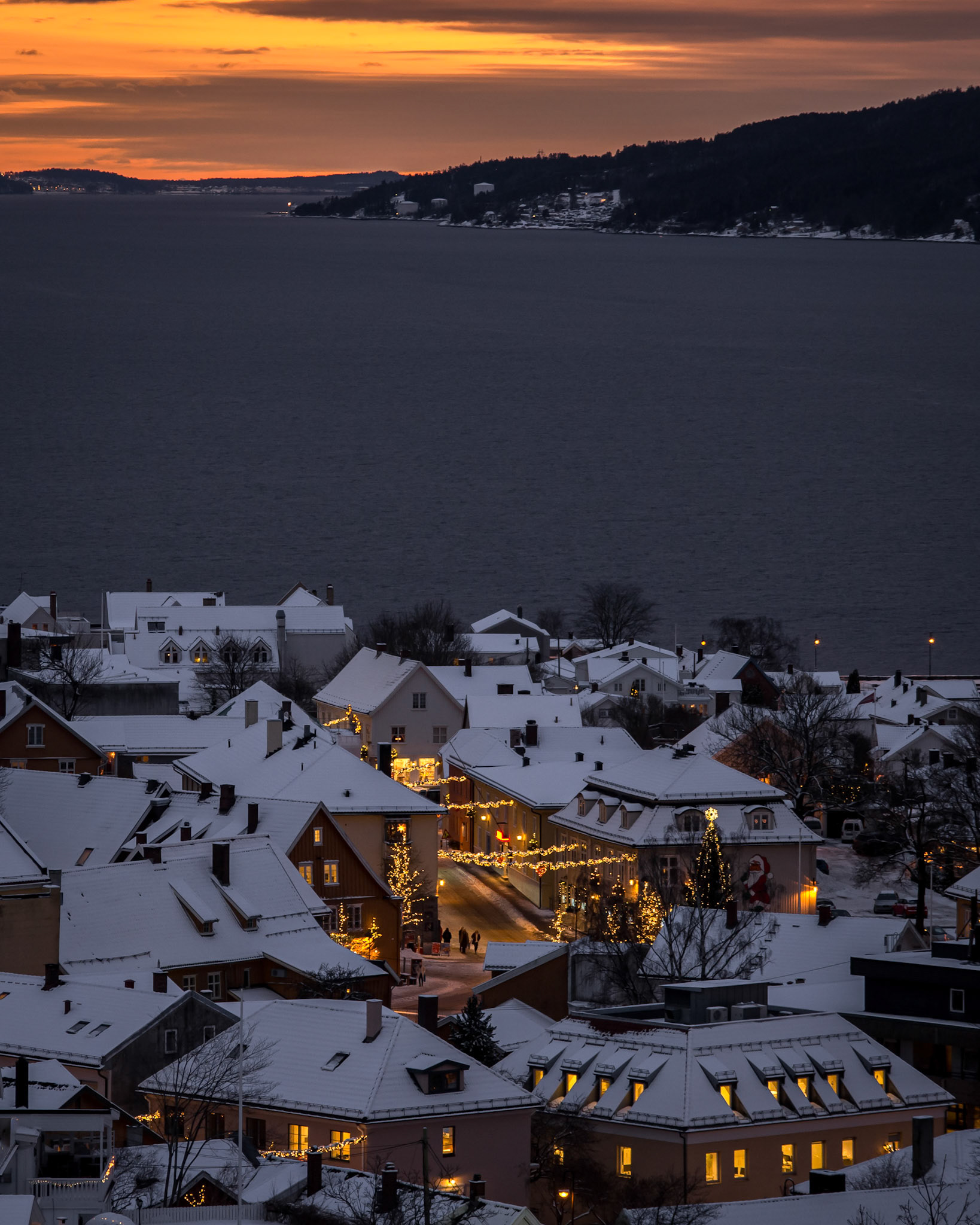Drøbak, Norway. December 2017