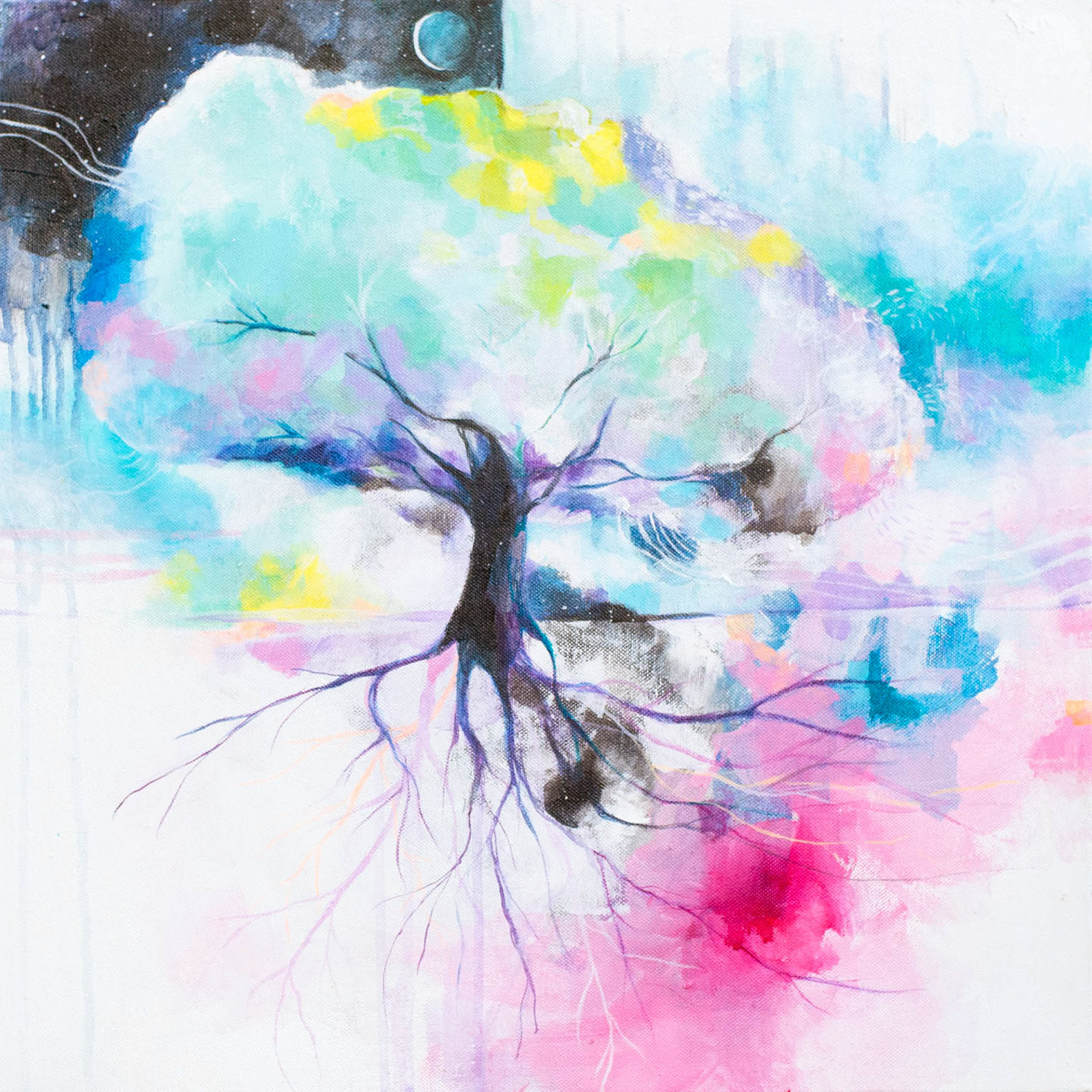 Granada 2018 akryyli kankaalle