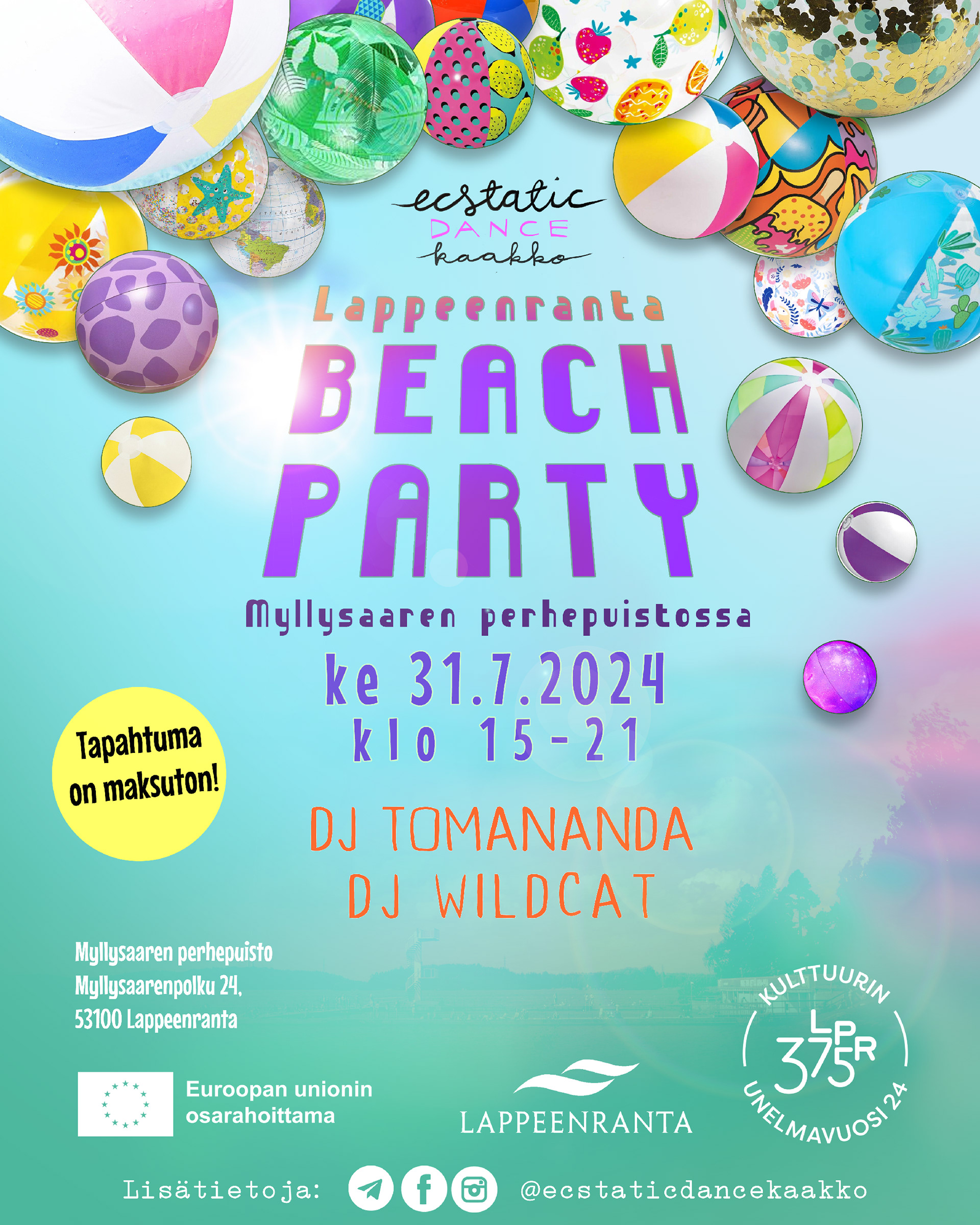 Lappeenranta Beach party 2024