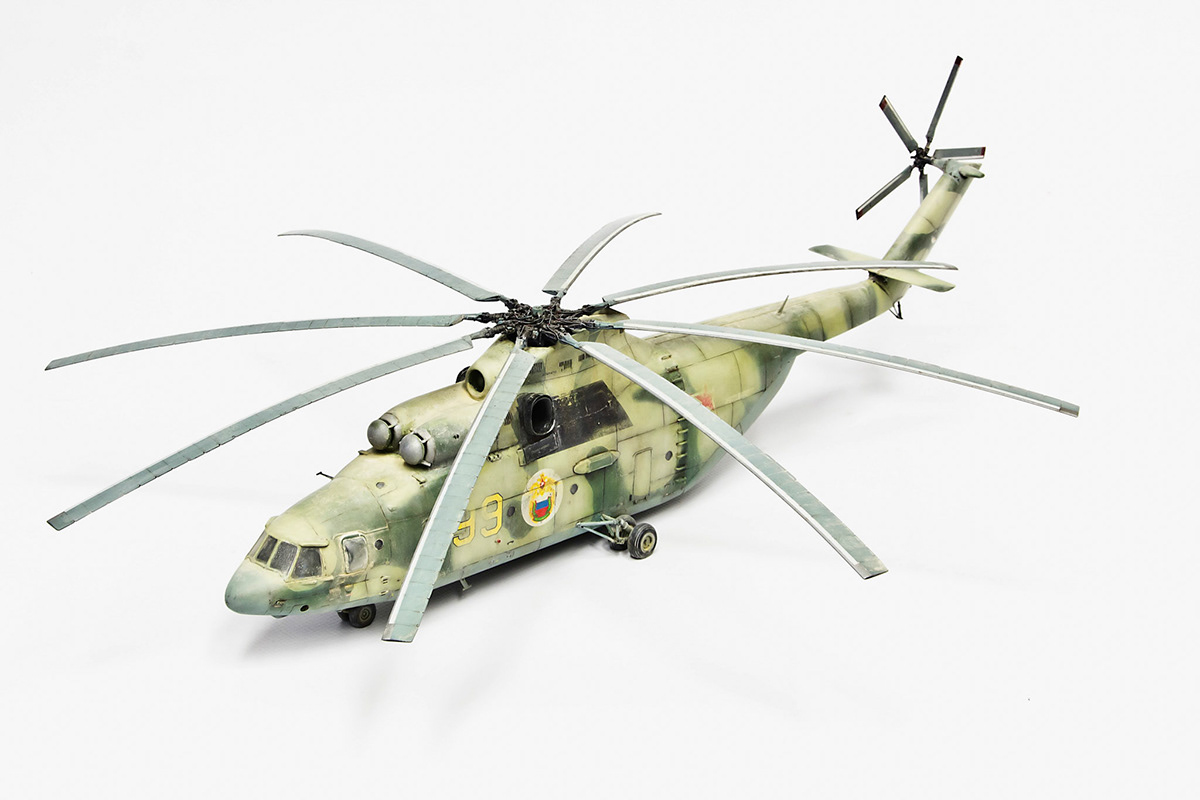 JR miniatures - Mil Mi-26 HALO 1:72 Zvezda