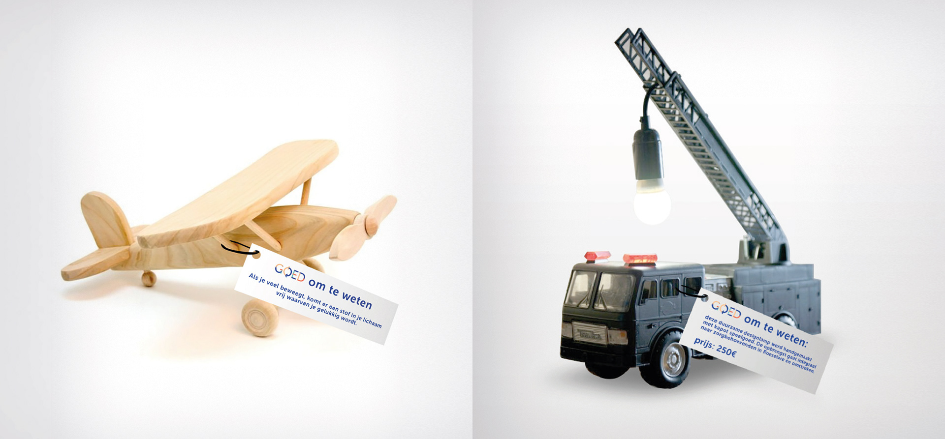 Branding voor spelotheek Goed.