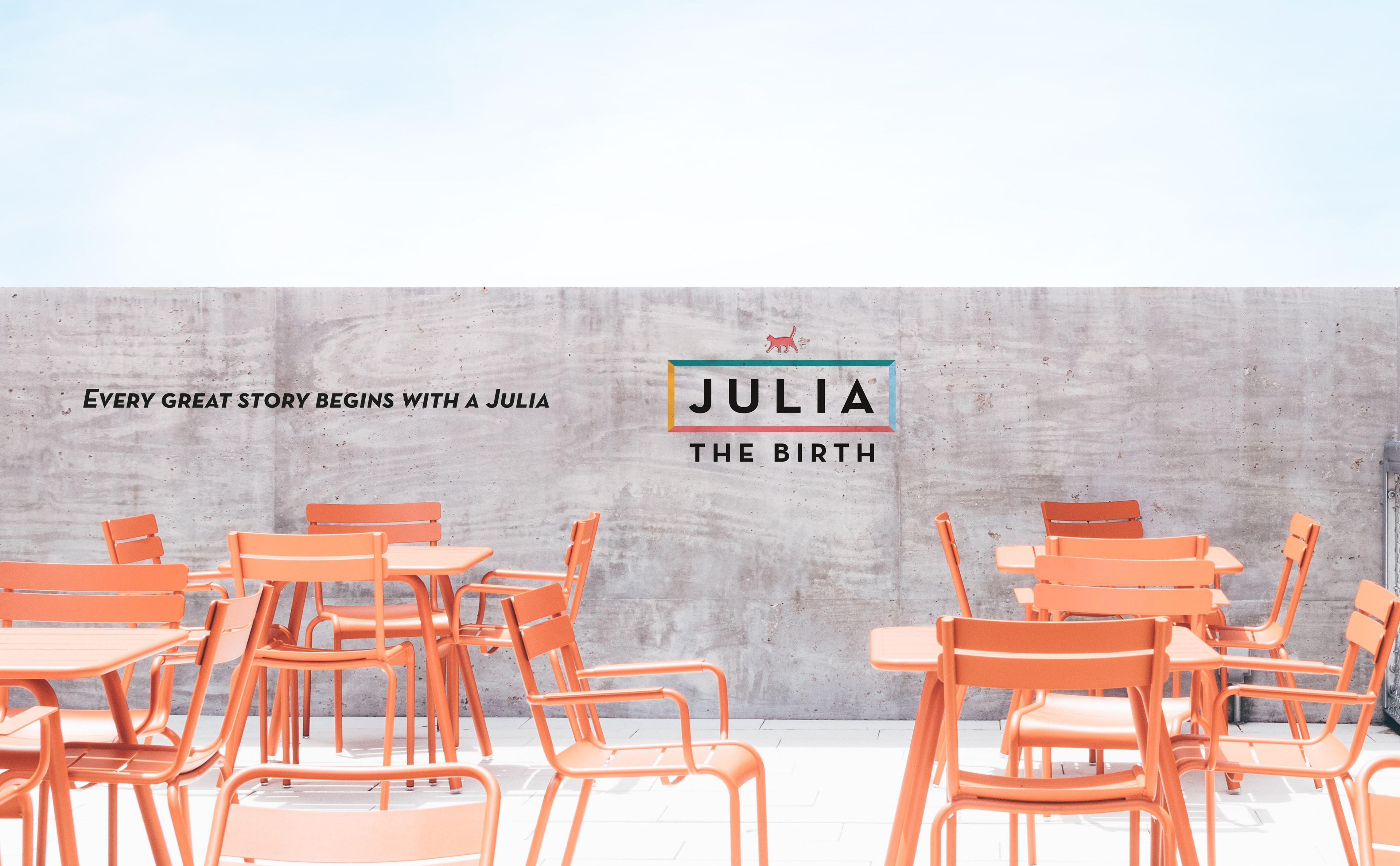 Branding voor Julia, een gebrouwen aperitief.