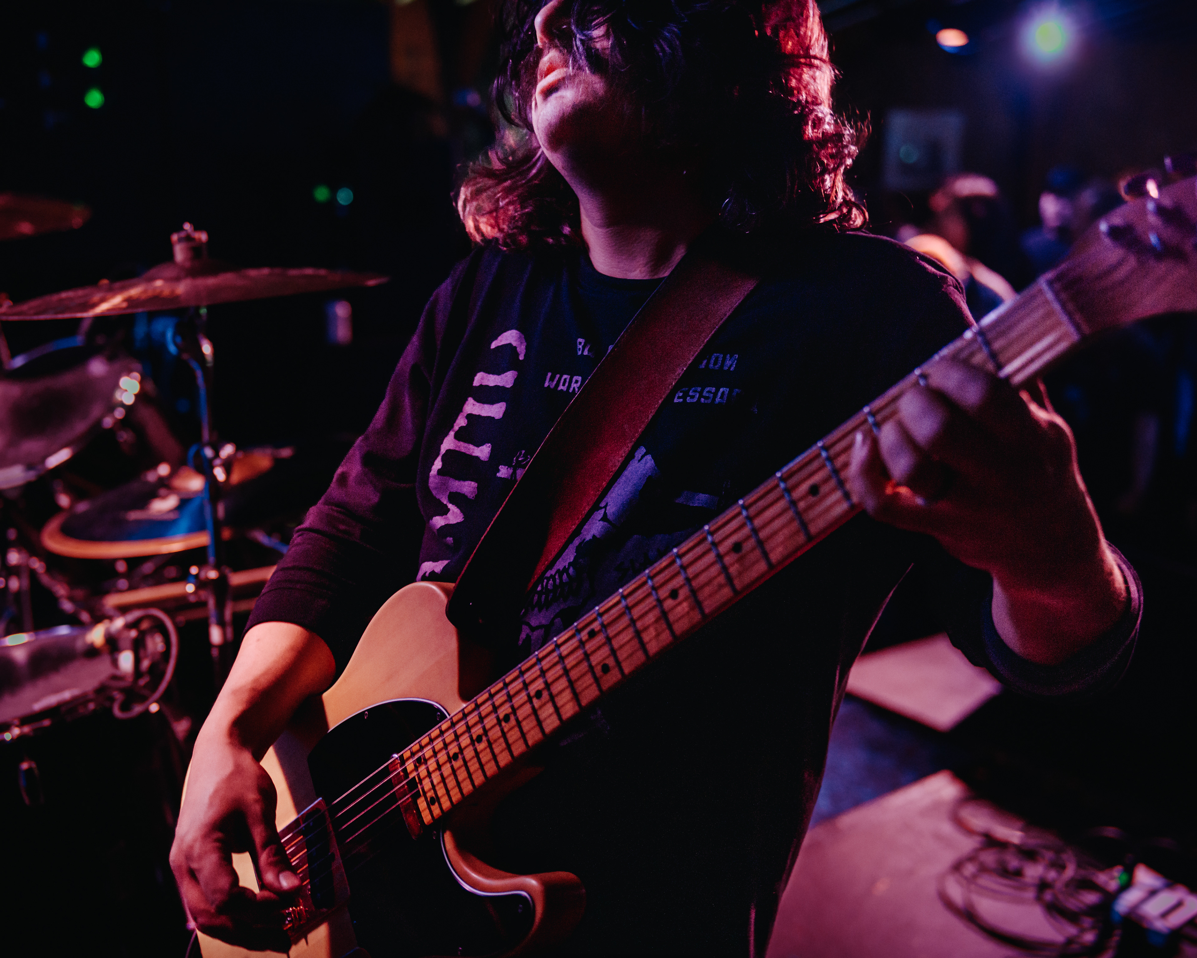 Tekarra - Astoria - Vancouver - CLose crop of the guitarist