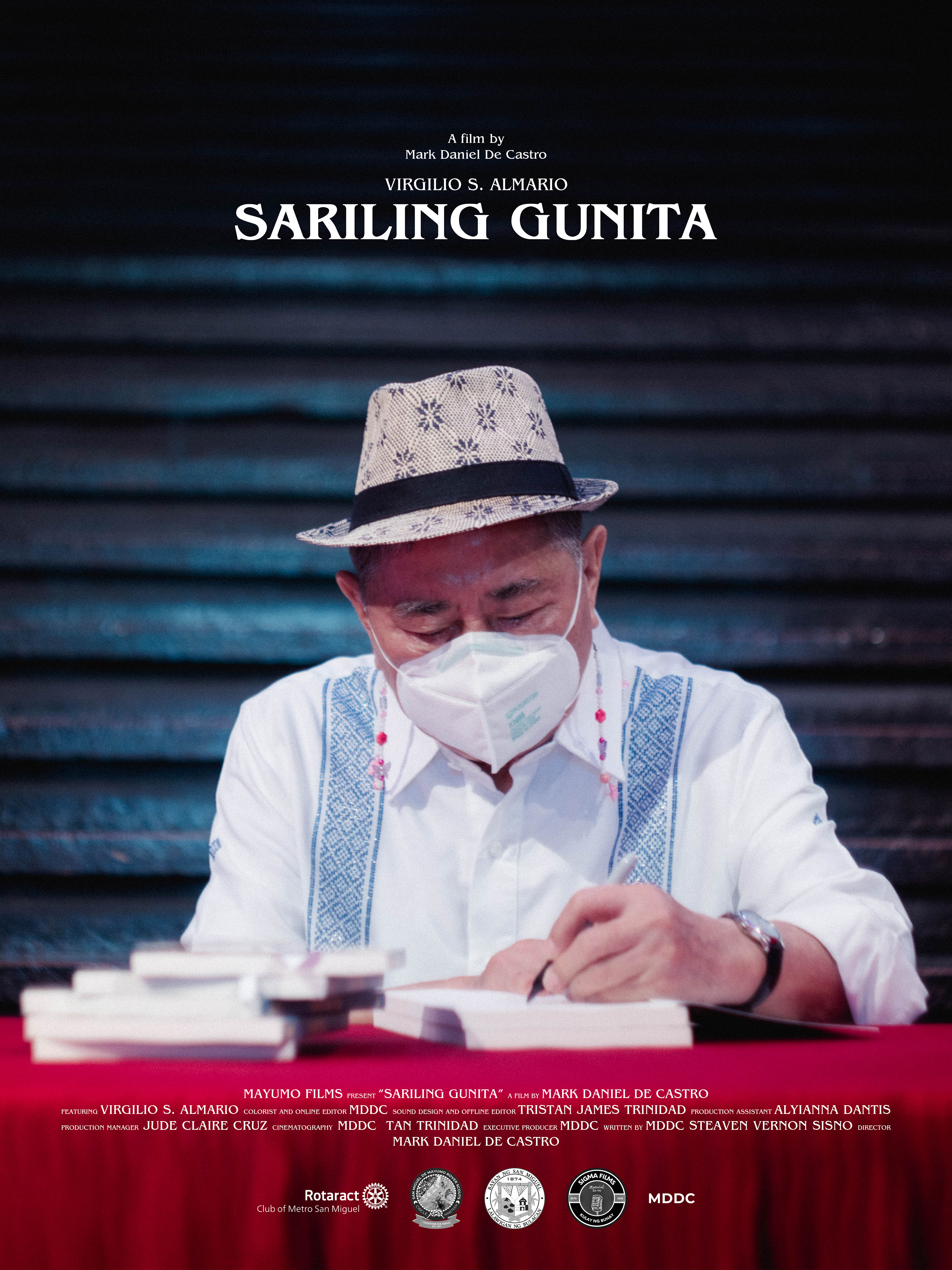 Sariling Gunita documentary film poster Mark Daniel De Castro
