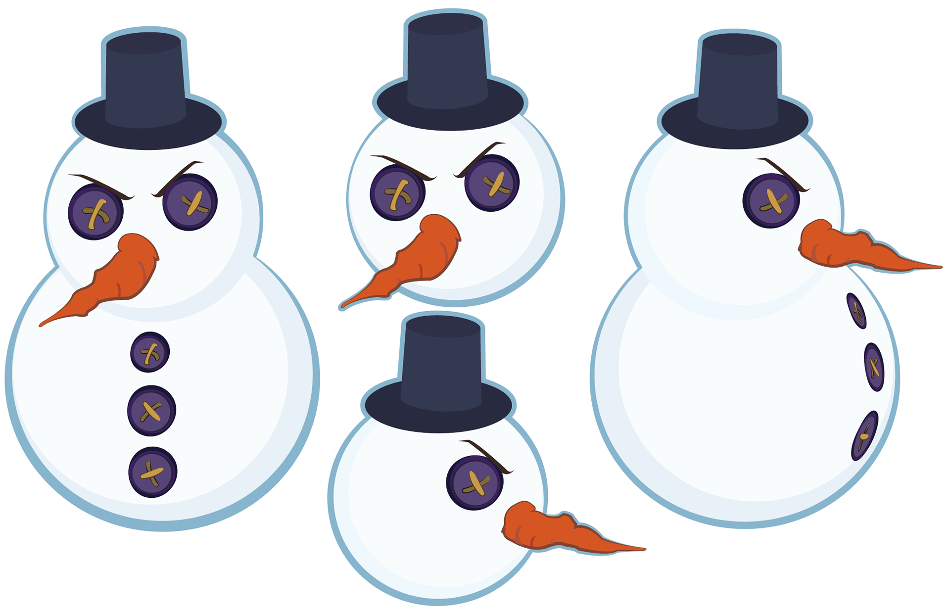 Snowball Monster LV1 / LV2 