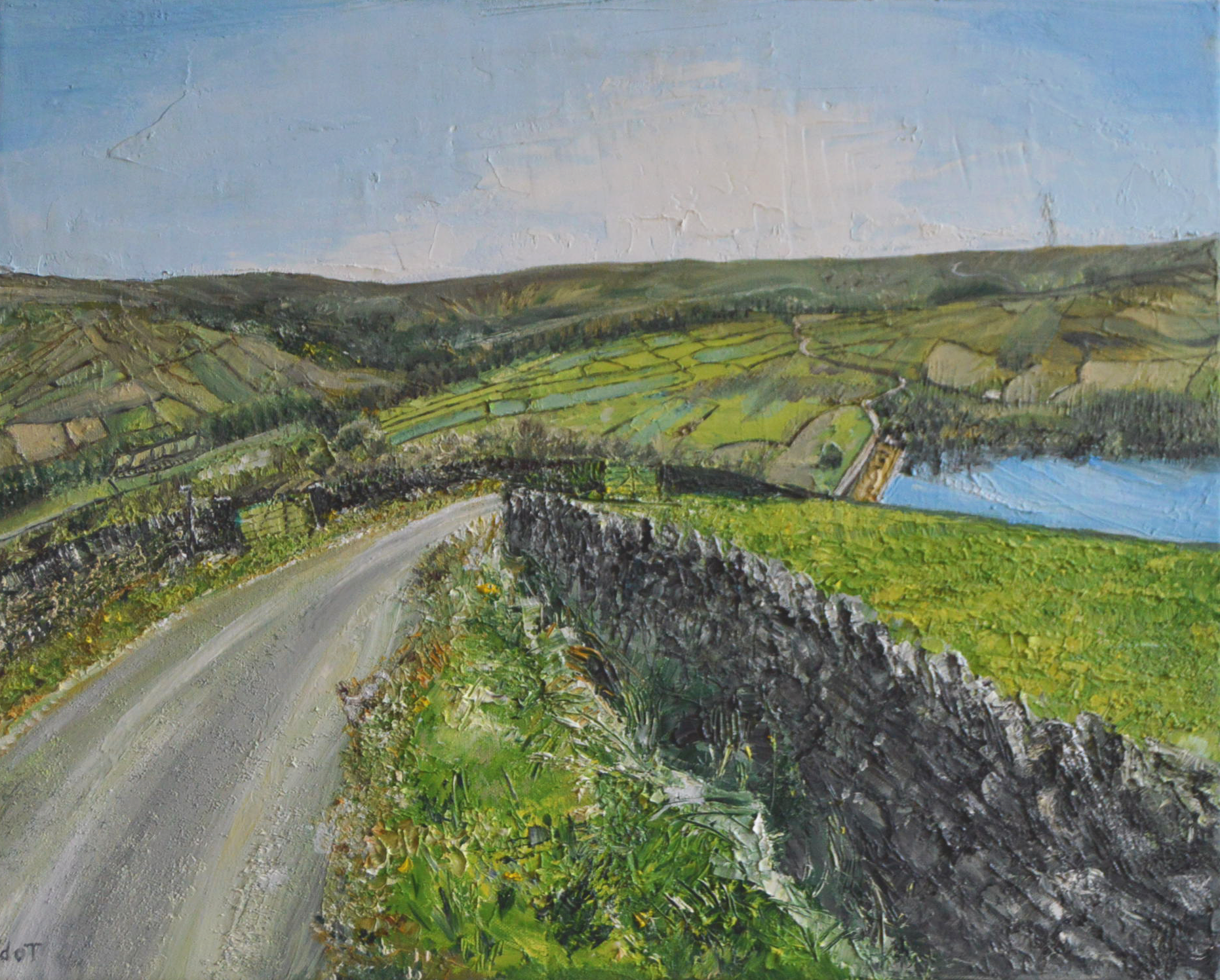 Yorkshire 1 (2018) | oil on canvas, 42 cm x 59.4 cm