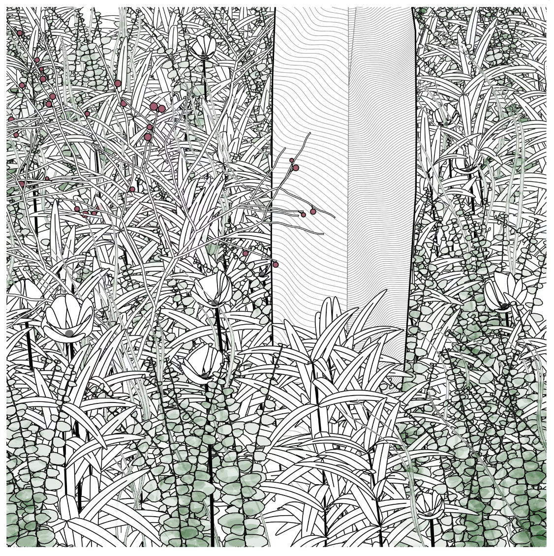 Garden, Monoliths