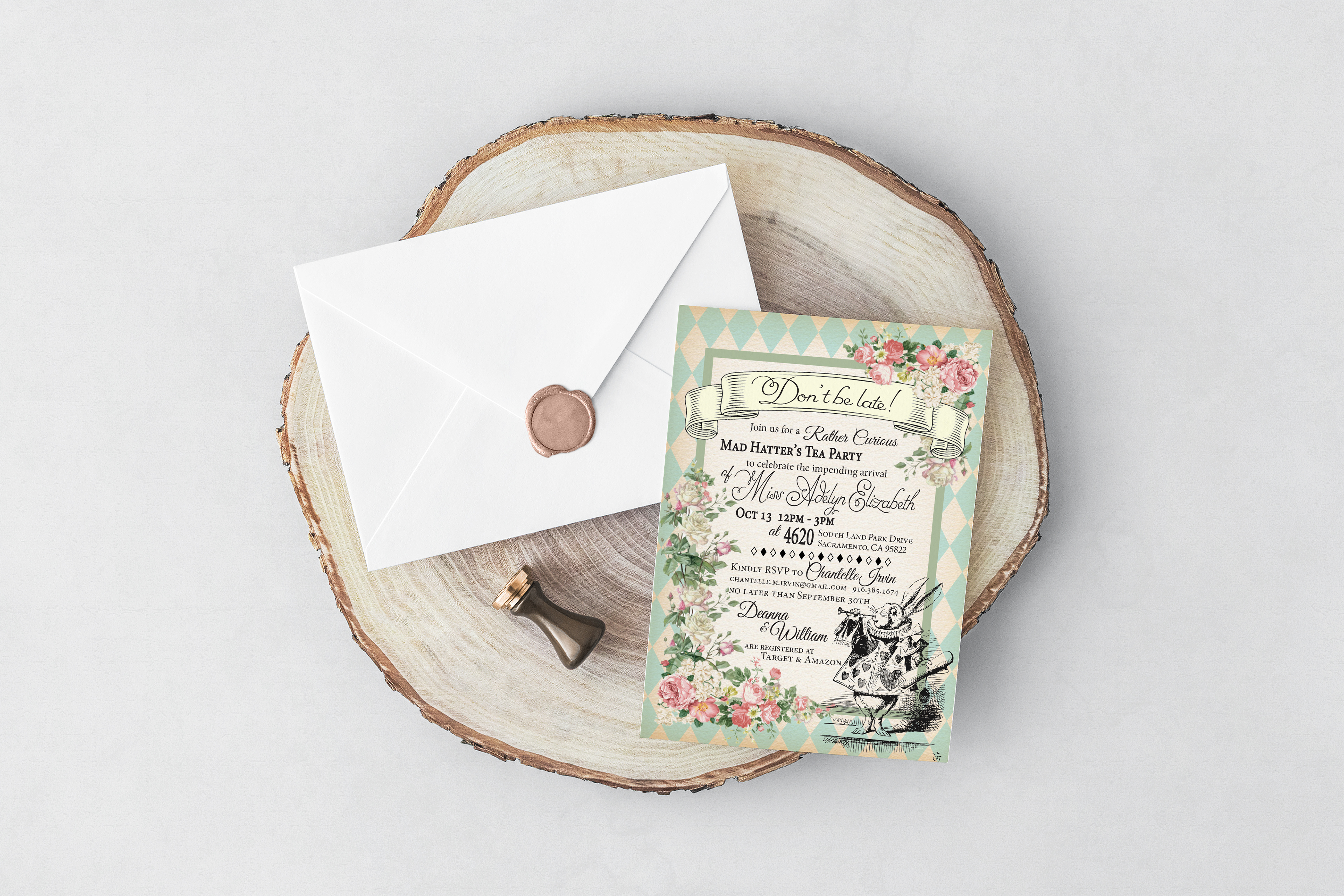 Editable PDF Invitation - Sold on Etsy with a 5-star rating