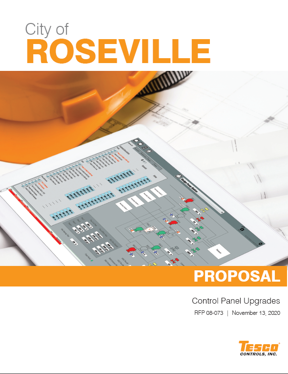 TESCO - Proposal Cover & Template