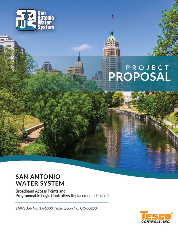 TESCO - Proposal Cover & Template