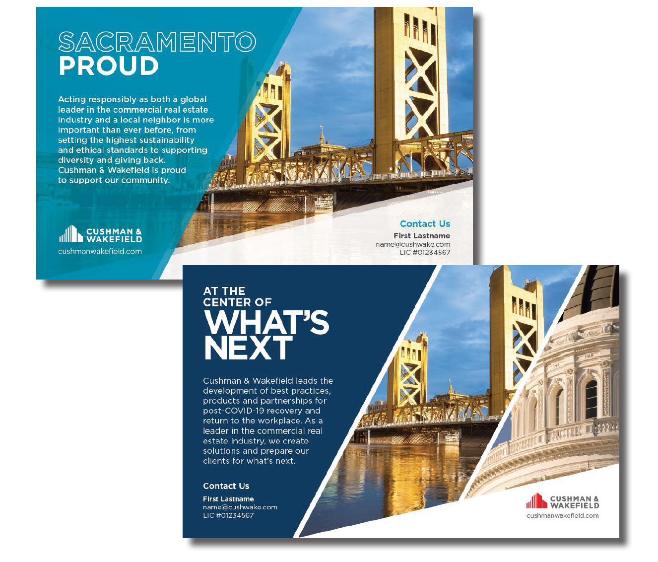 Cushman & Wakefield - Postcard Mailers