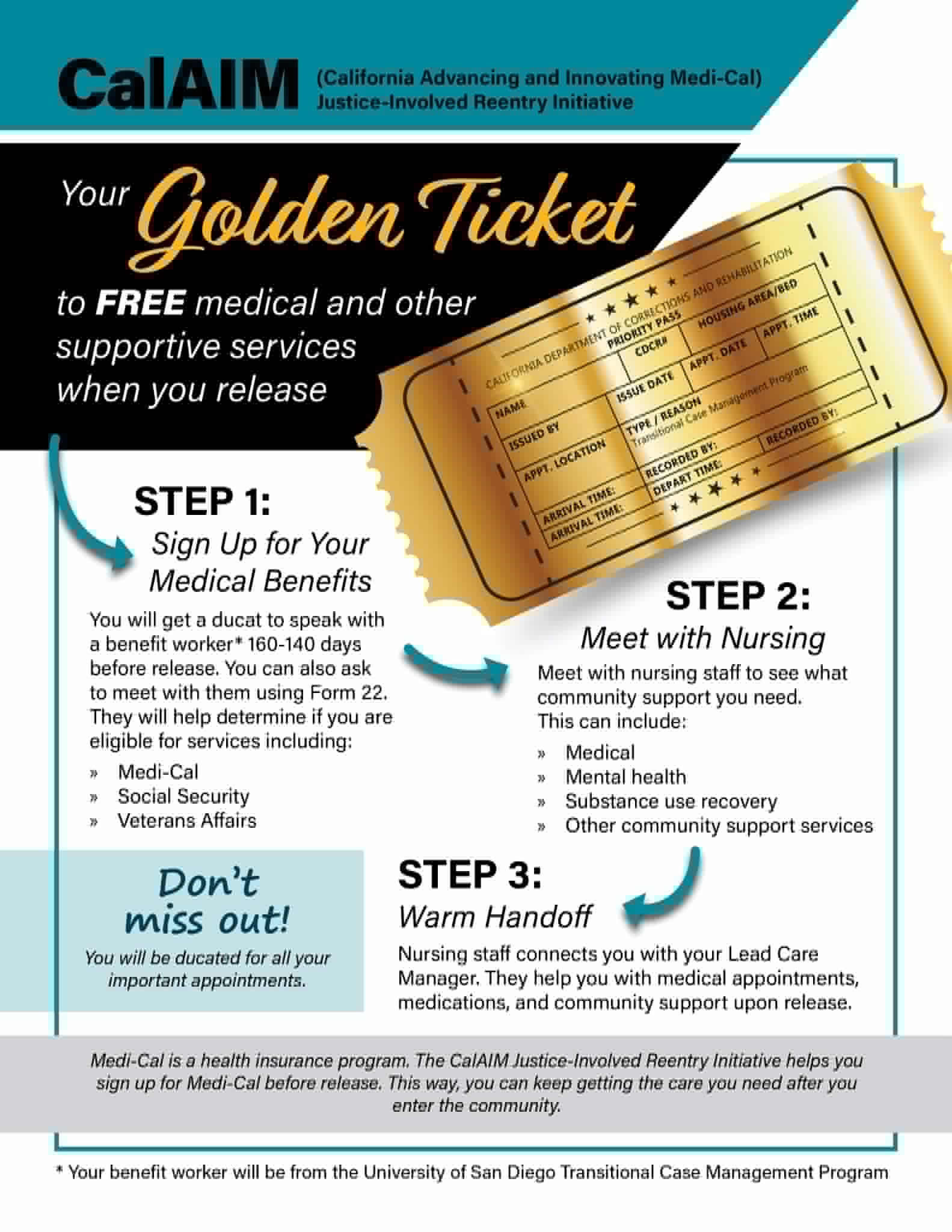CCHCS - Program Education Flyer