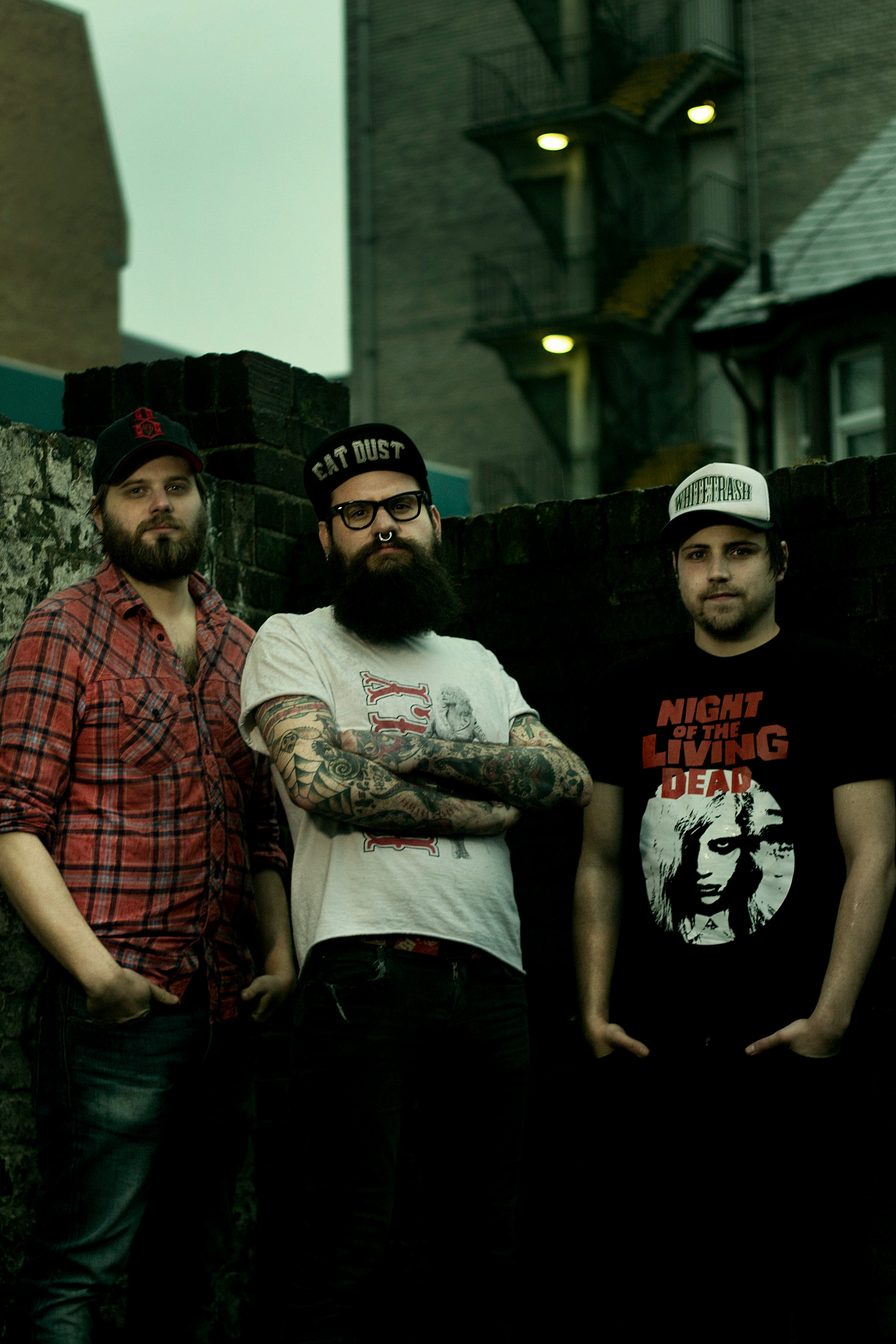 Photoshoot for the London-based rock band Flash House - 2015