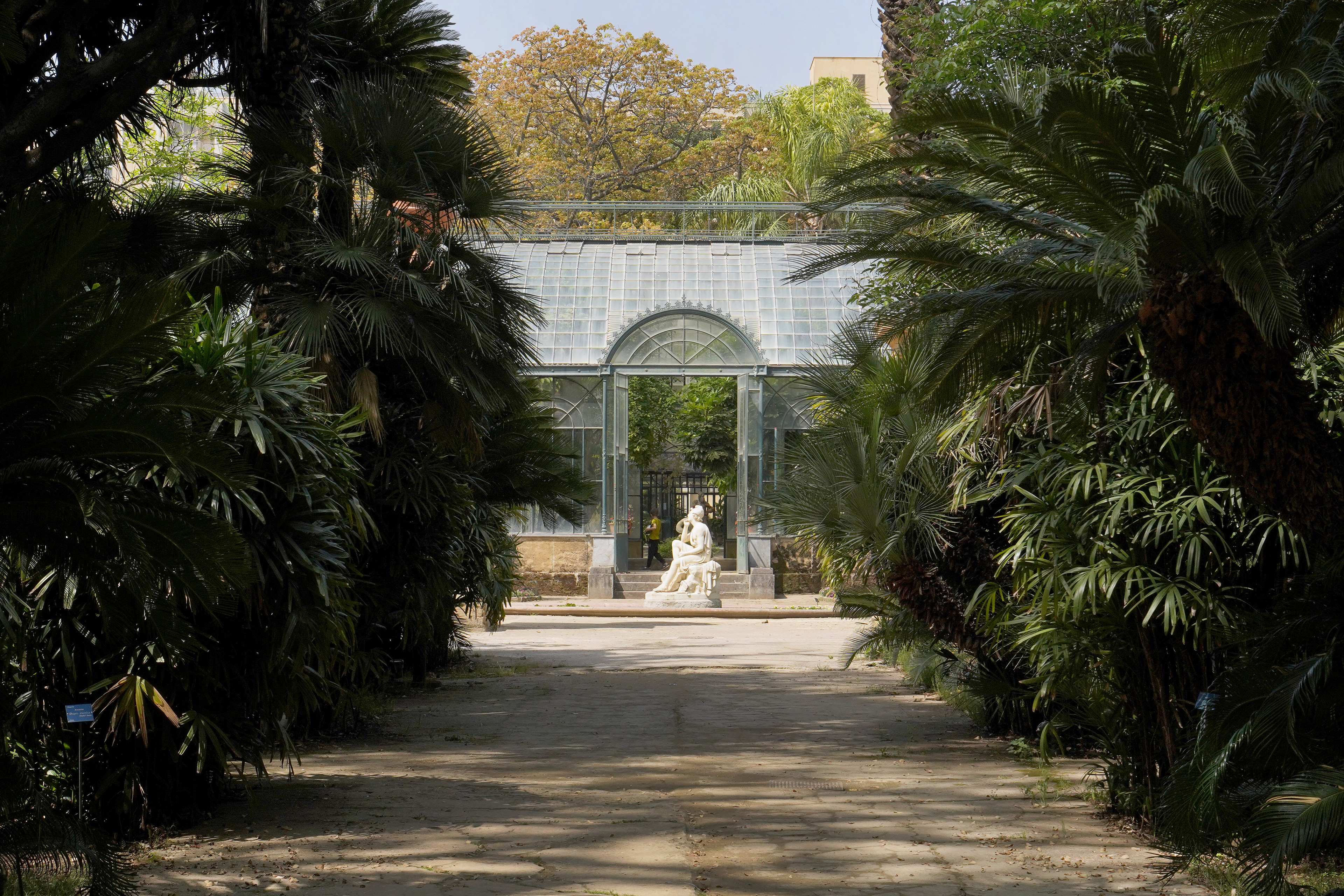 Location shooting and scouting at Palermo’s Botanical Garden in preparation for a commercial by the French jewelry brand Gemmyo.