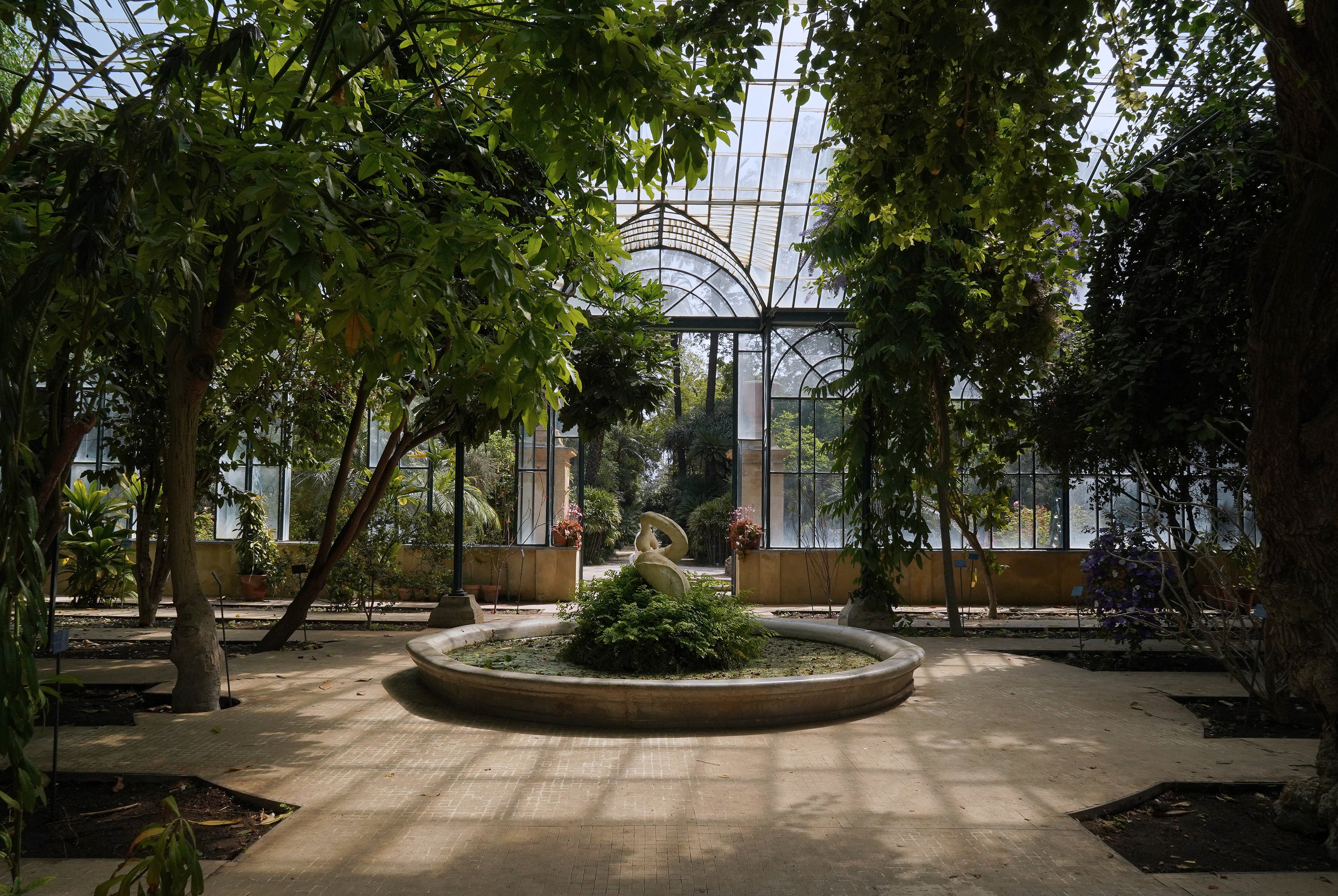 Location shooting and scouting at Palermo’s Botanical Garden in preparation for a commercial by the French jewelry brand Gemmyo.