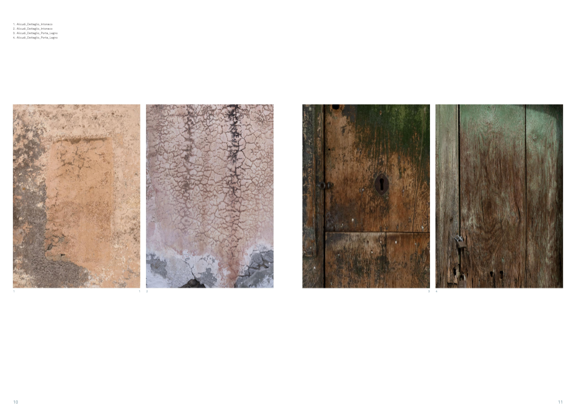 “Costruendo il Futuro” is a 2024 catalog focused on Aeolian architecture, produced for a construction company based on the island of Alicudi. Under the artistic direction of architect and designer Anna-Maria Abbruzzo, I contributed to the project by creating photographic content, editing the texts, and supporting the final design phase.