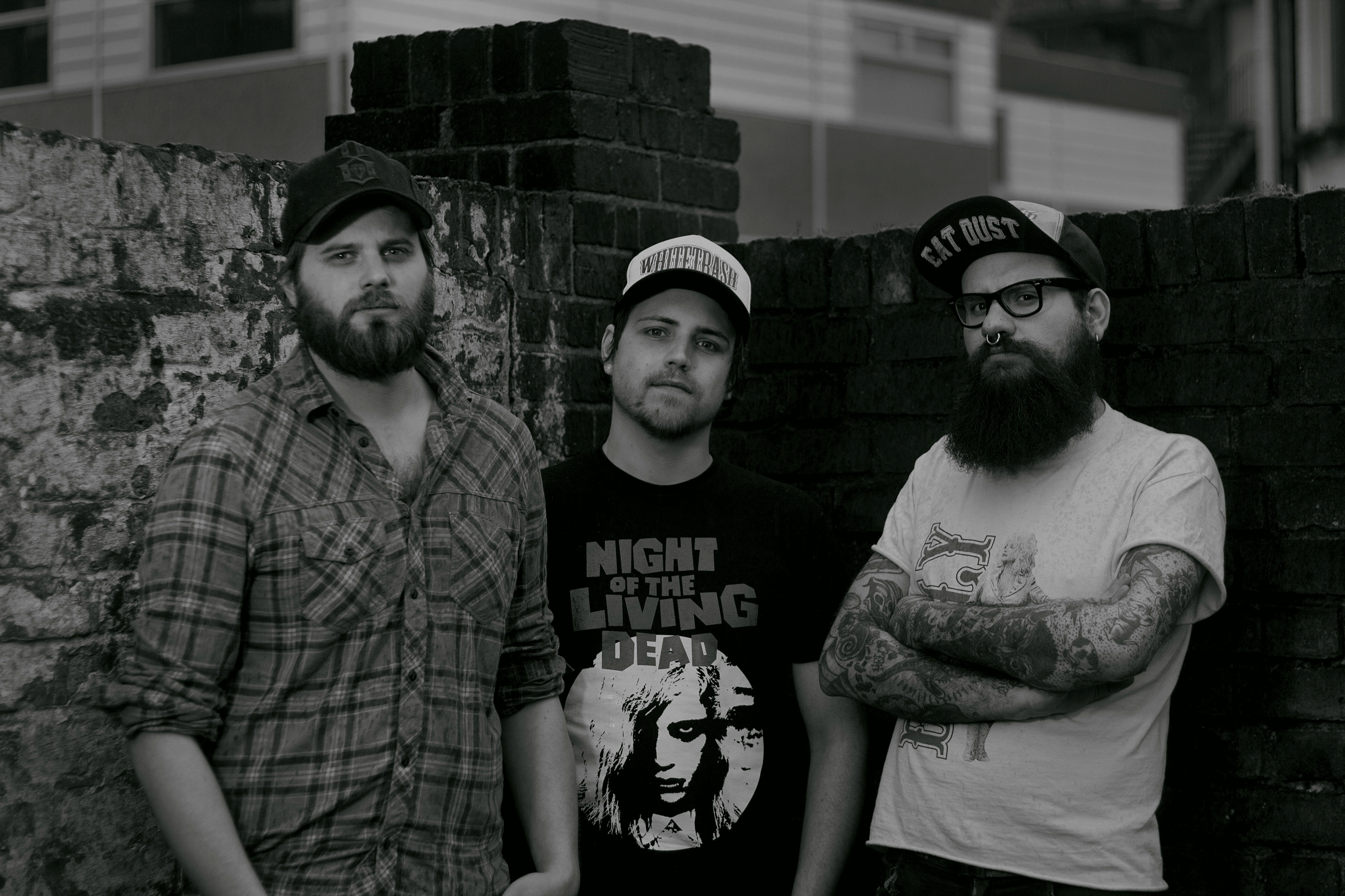 Photoshoot for the London-based rock band Flash House - 2015