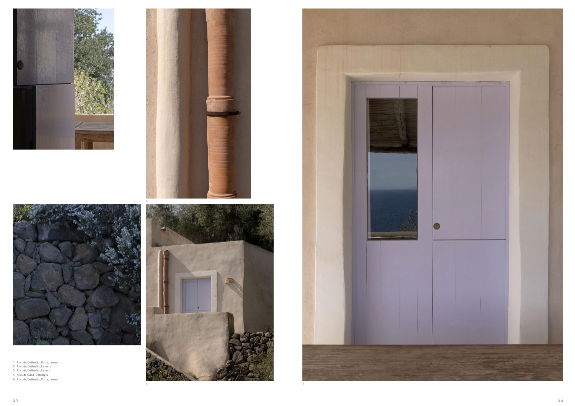 “Costruendo il Futuro” is a 2024 catalog focused on Aeolian architecture, produced for a construction company based on the island of Alicudi. Under the artistic direction of architect and designer Anna-Maria Abbruzzo, I contributed to the project by creating photographic content, editing the texts, and supporting the final design phase.