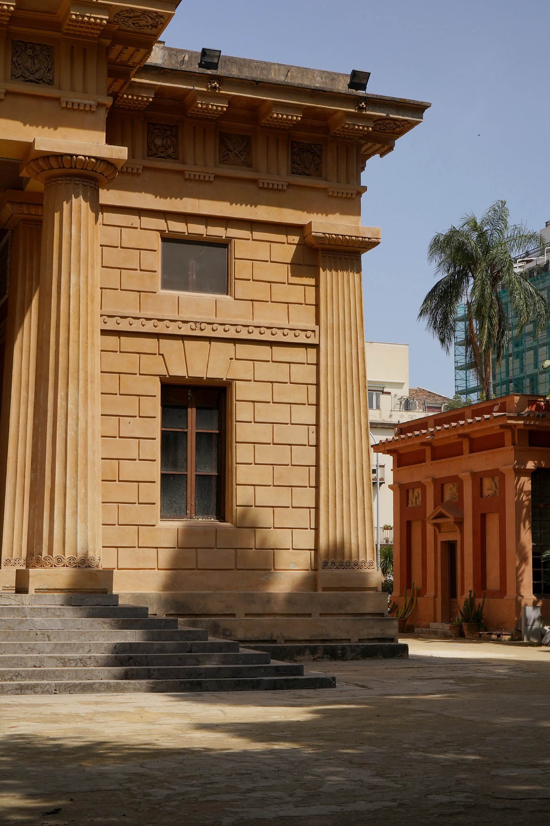 Location shooting and scouting at Palermo’s Botanical Garden in preparation for a commercial by the French jewelry brand Gemmyo.