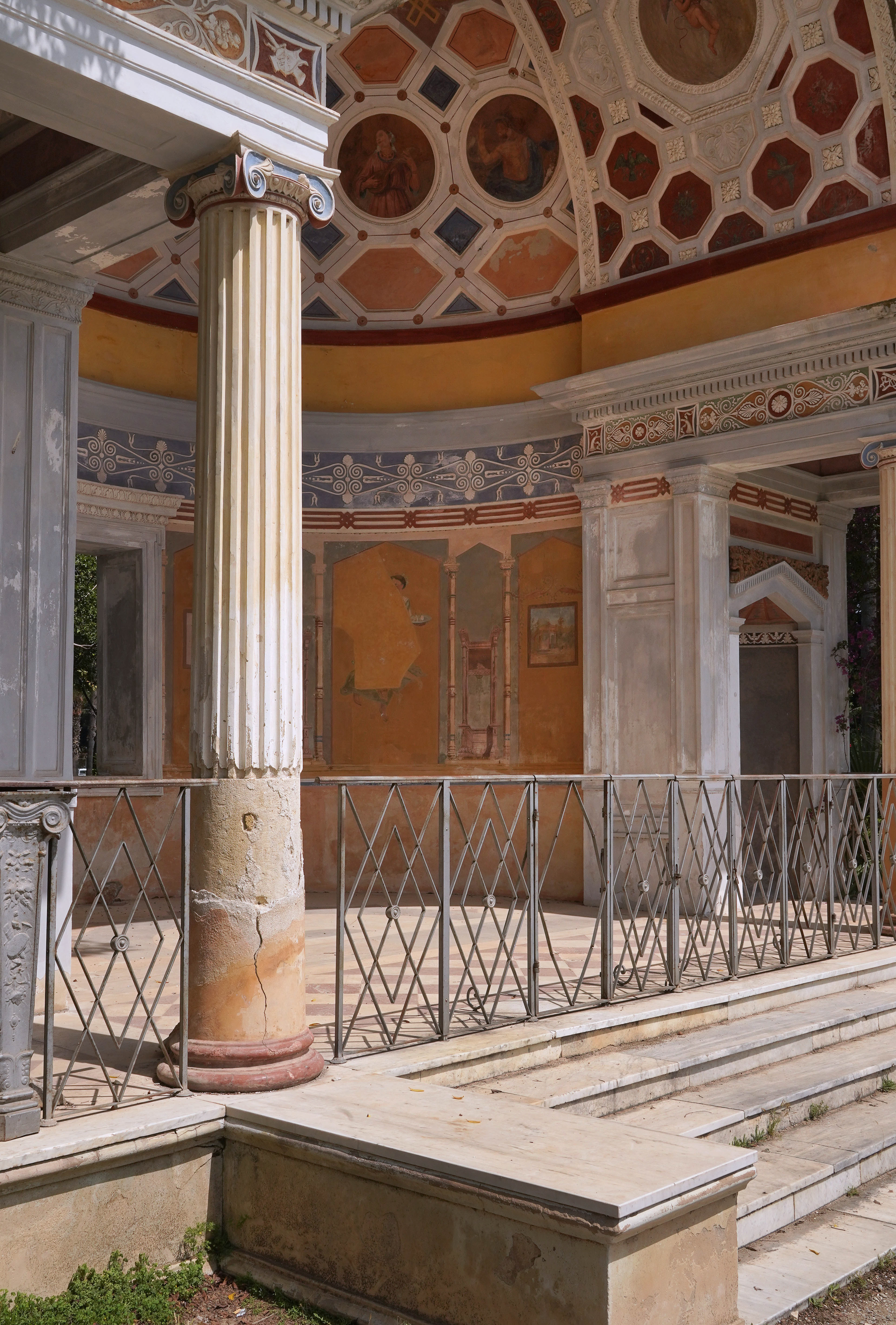 Location shooting and scouting at Palermo’s Botanical Garden in preparation for a commercial by the French jewelry brand Gemmyo.