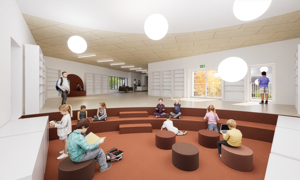 l'espace petite enfance de la médiathèque