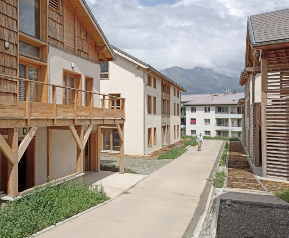 La rue centrale