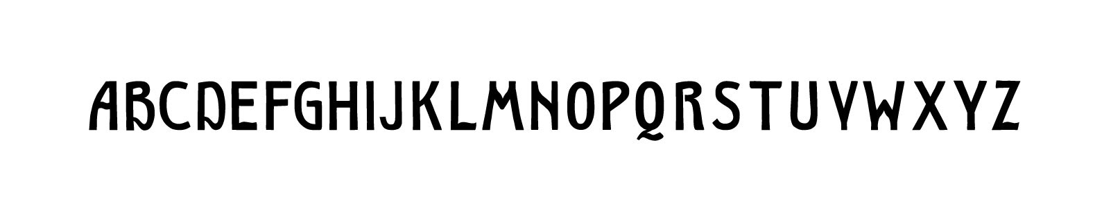 "Drunken Balkan" Font