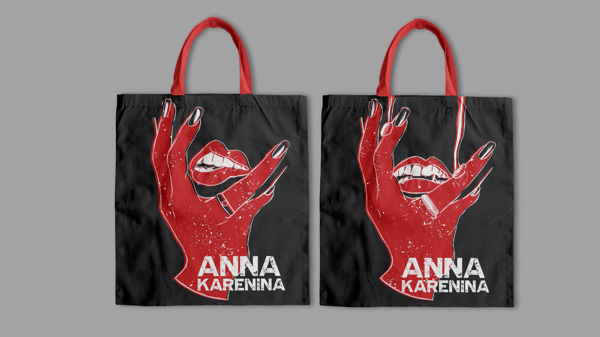 Tote Bag Black: Front and Back
