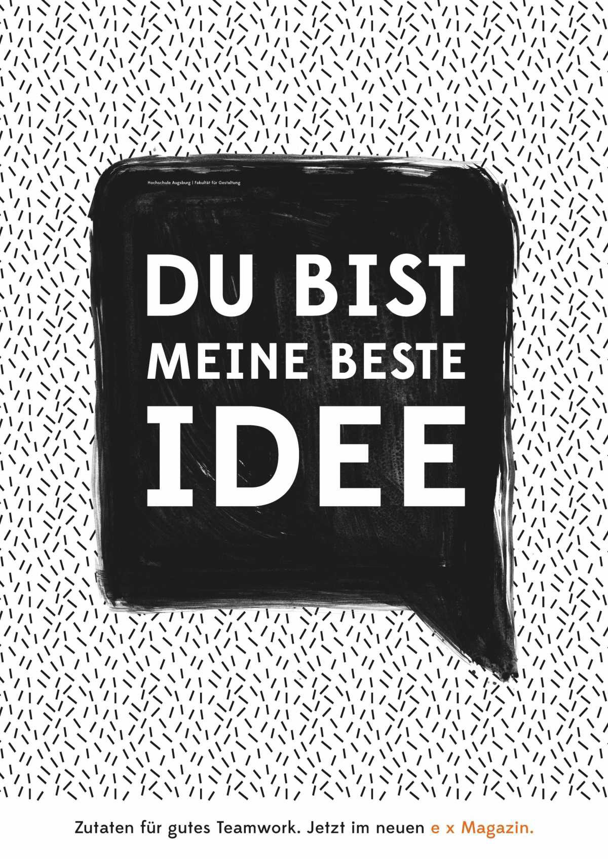 Plakatreihe Komplimente