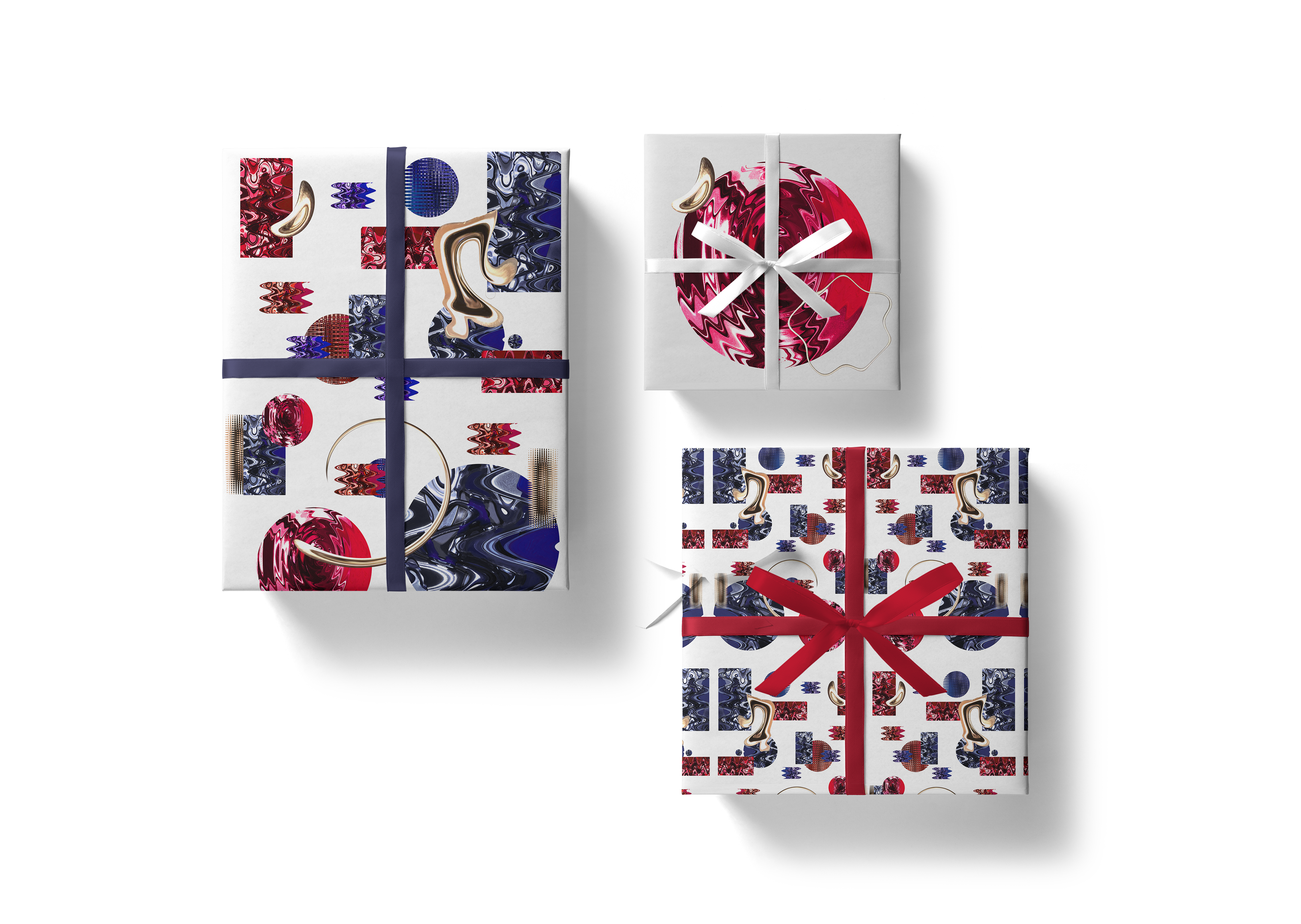 Geschenkpapier Anwendung