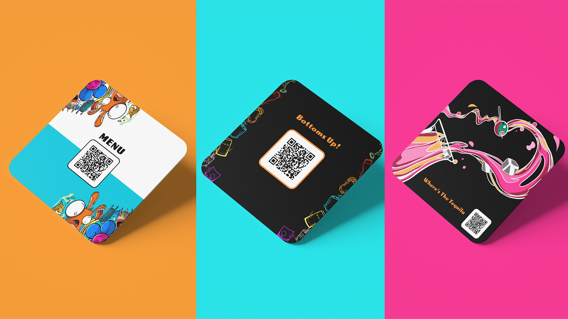 QR Code Menu Cards