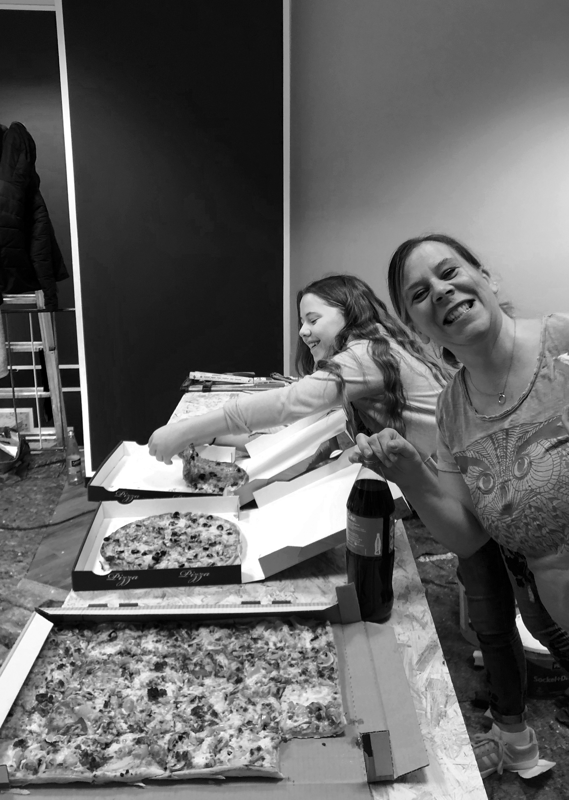 Pizza gehört einfach mit dazu.#happiness