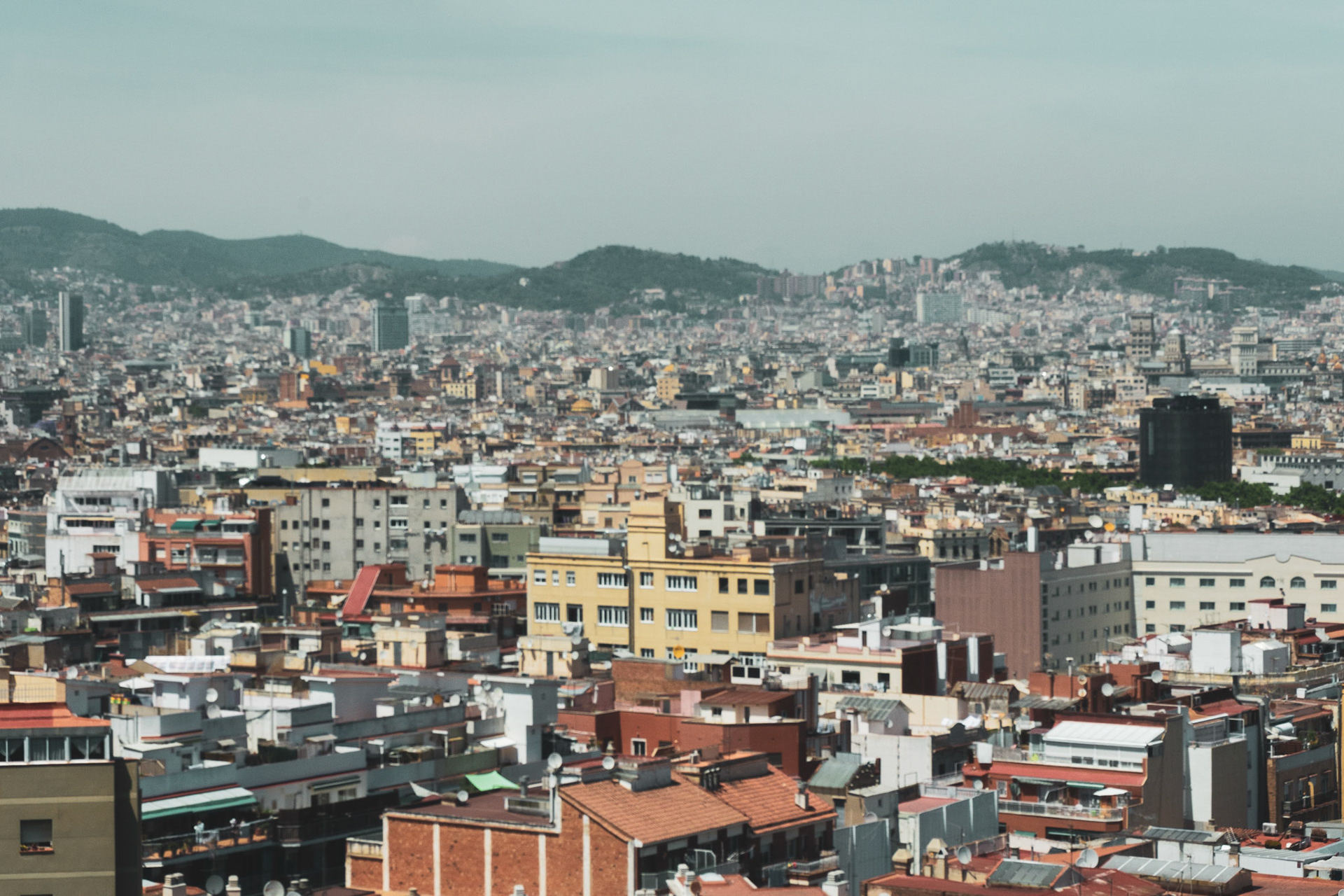 Overlooking Barcelona