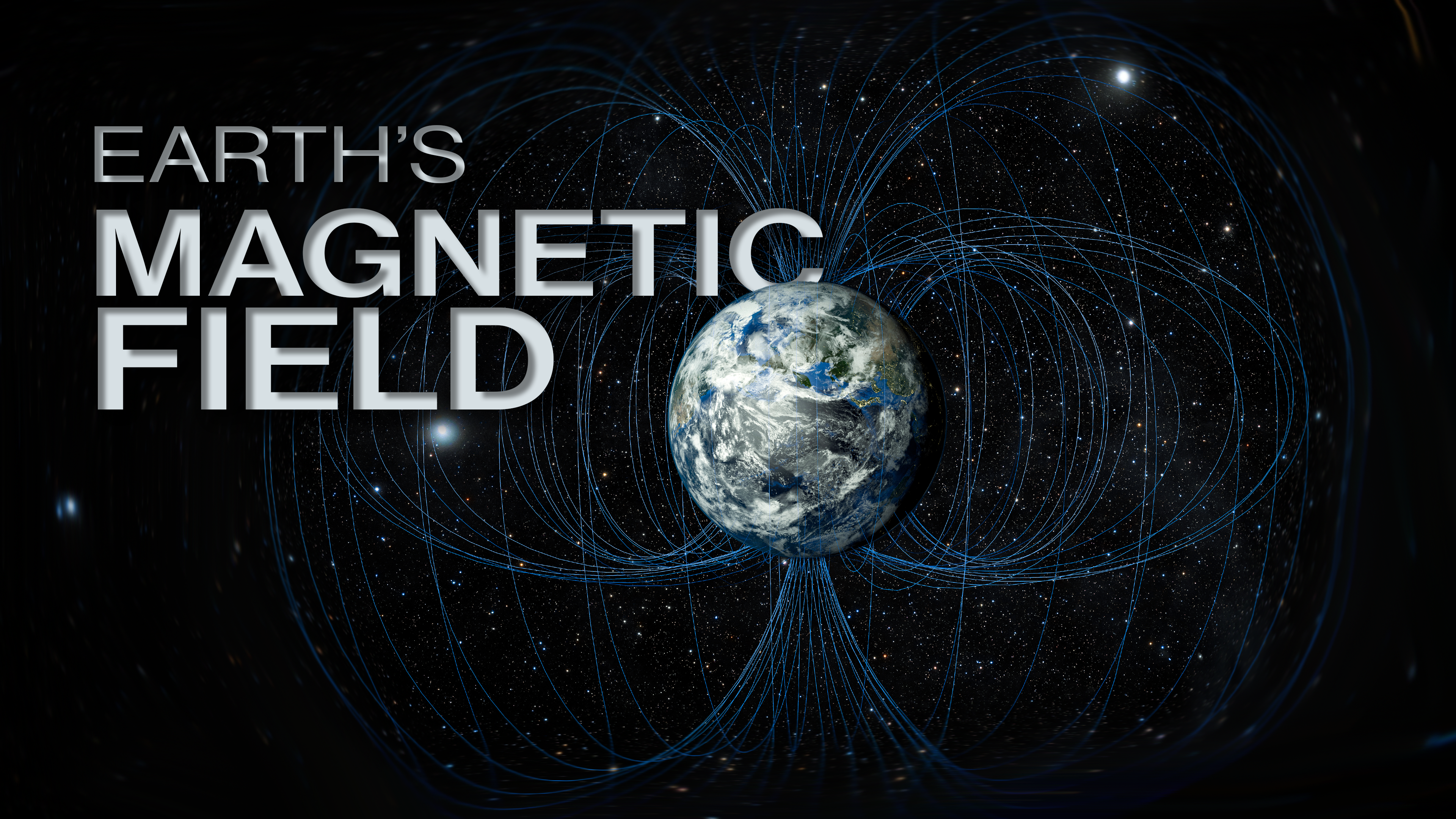 'Earth's Magnetic Field' roll-in graphic