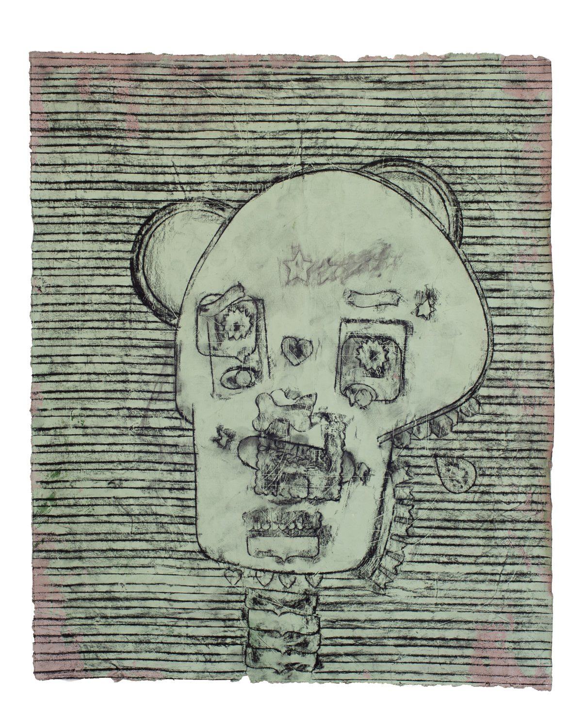 SKULL, 18X22 $700