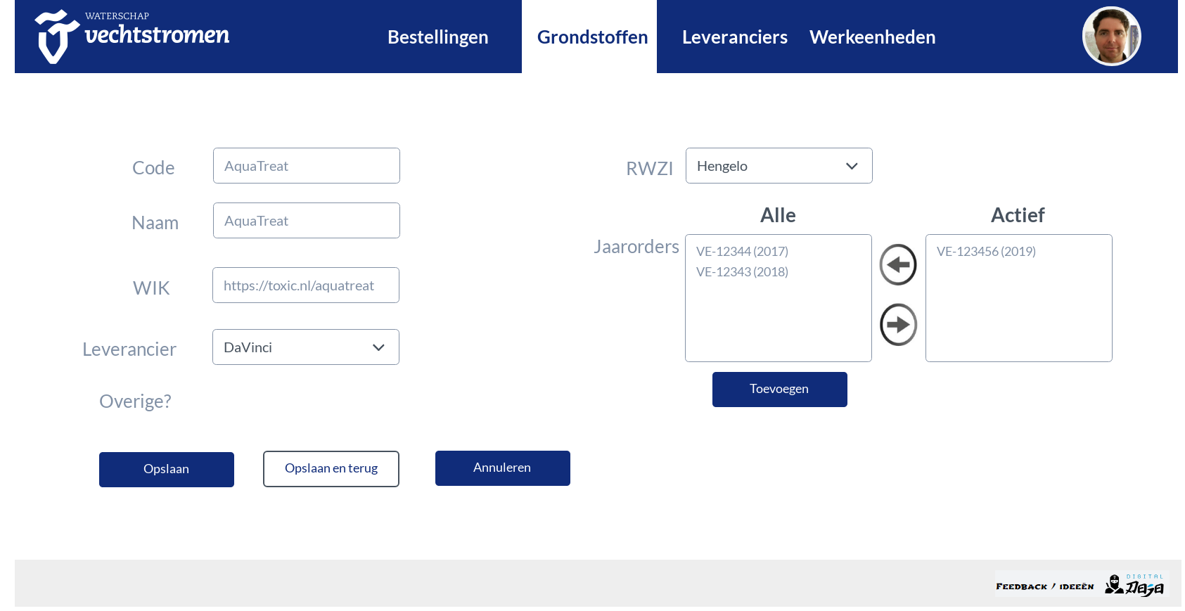 Schermontwerp 2 in Marvelapp