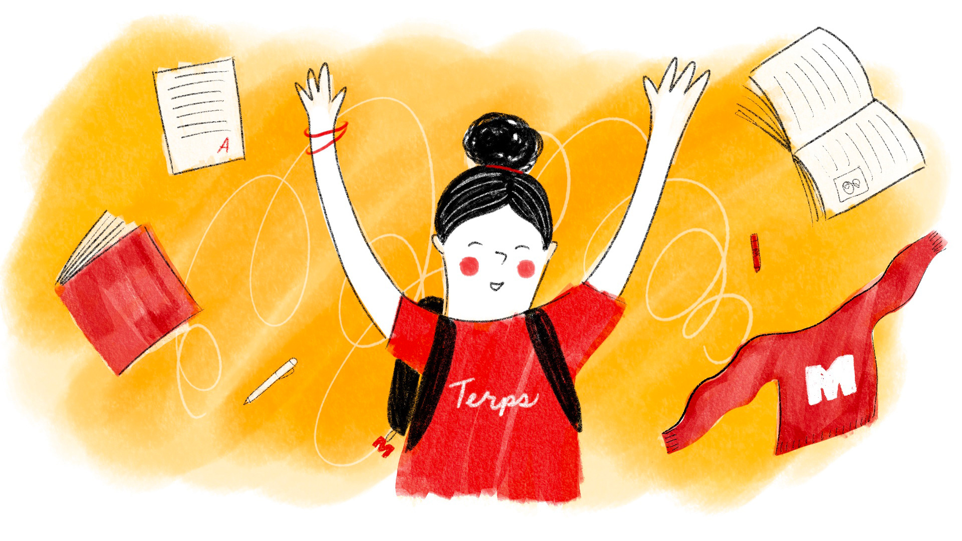 Hand-drawn illustration