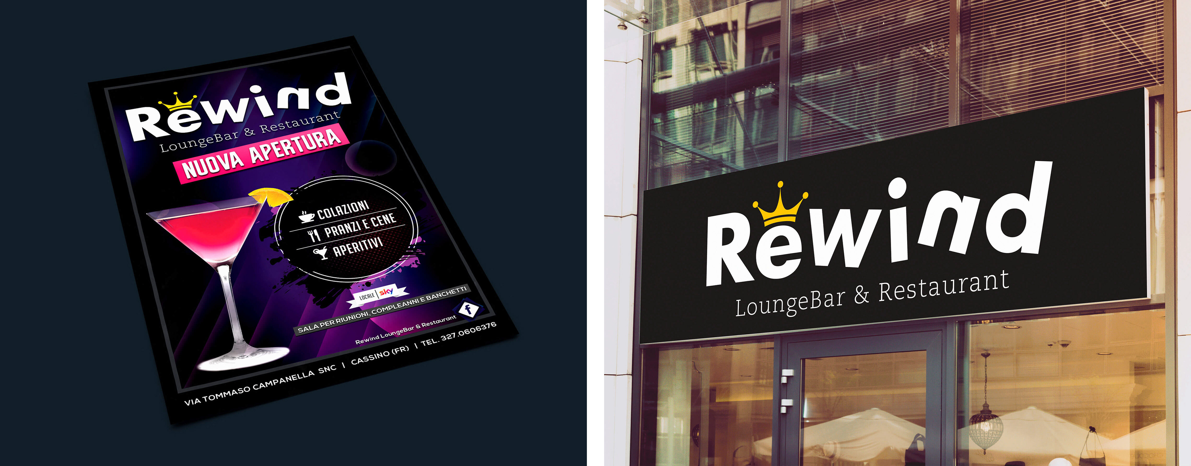 Volantino LougeBar, Restaurant