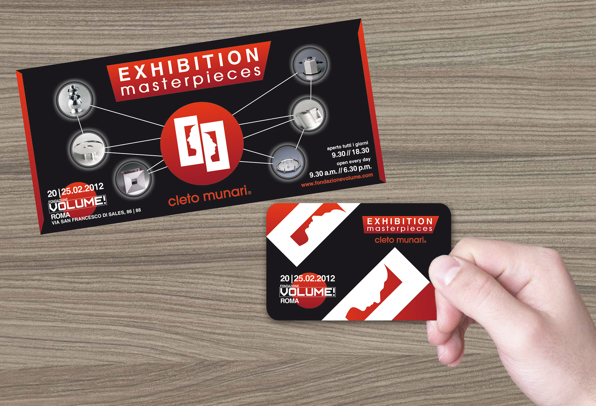 Flyer, card, exhibition