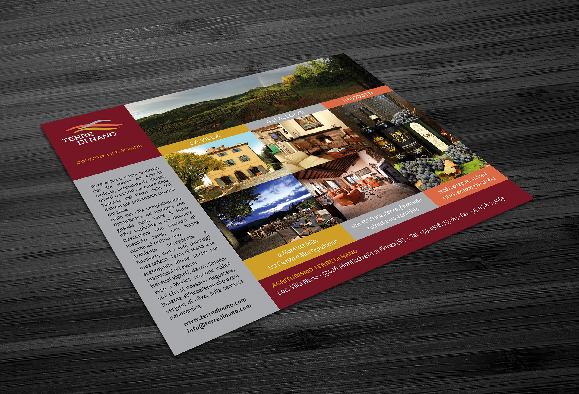 Flyer, Volantino, Agriturismo
